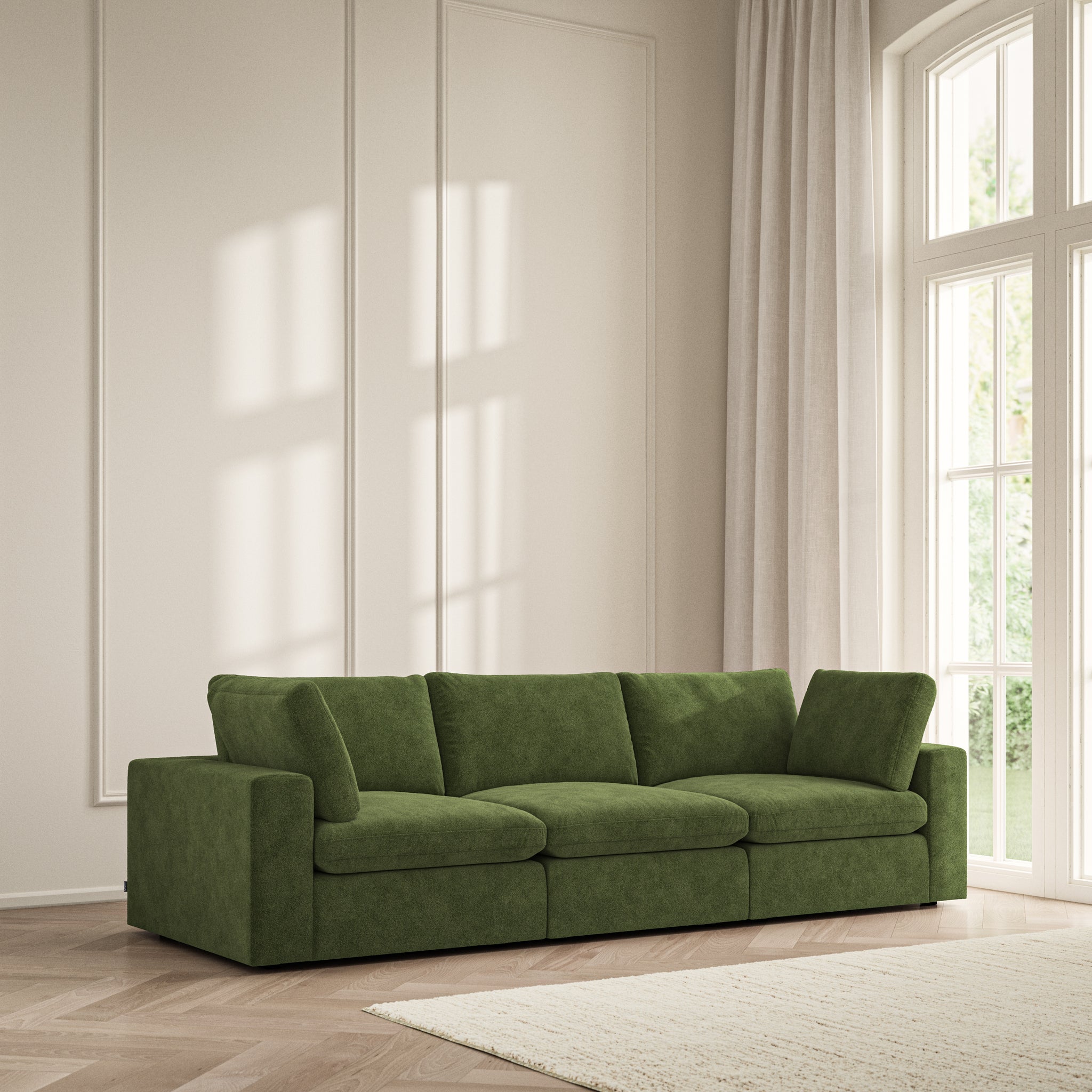 Cloud Large Sofa - Soft Bouclé