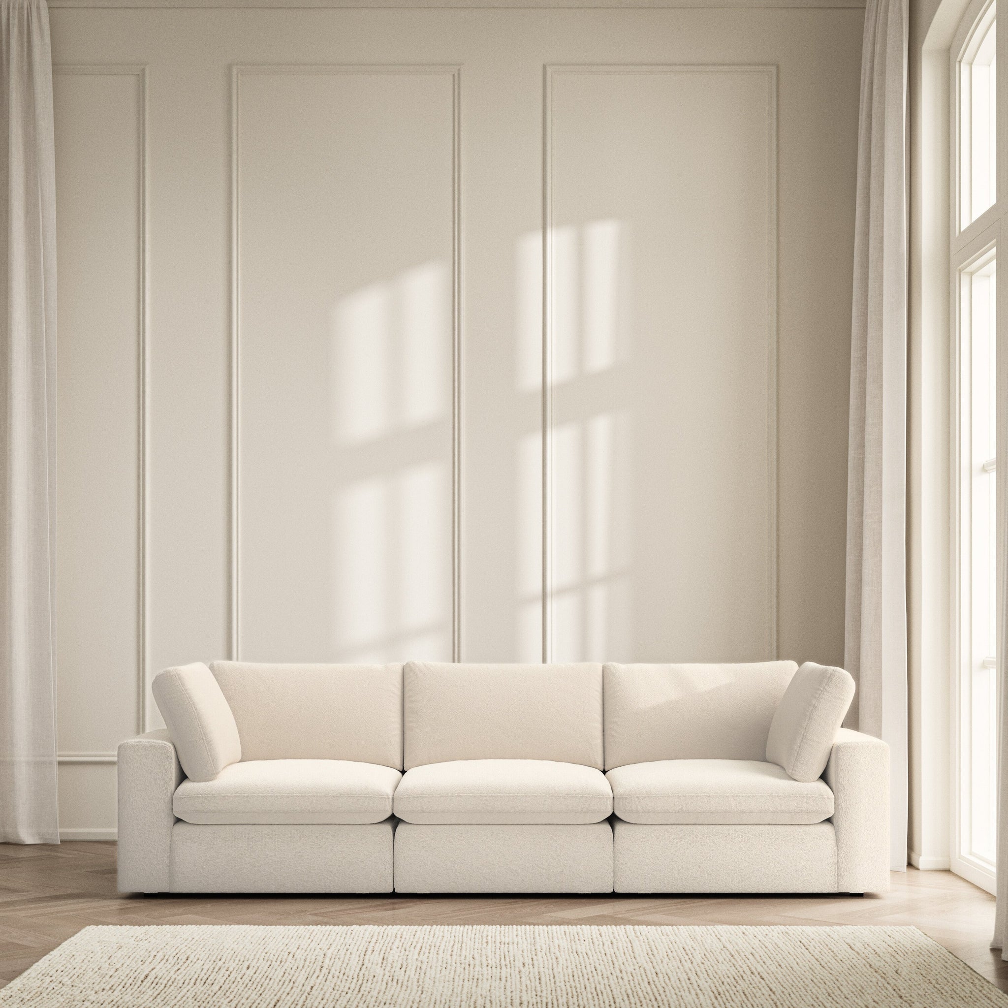Cloud Large Sofa - Soft Teddy