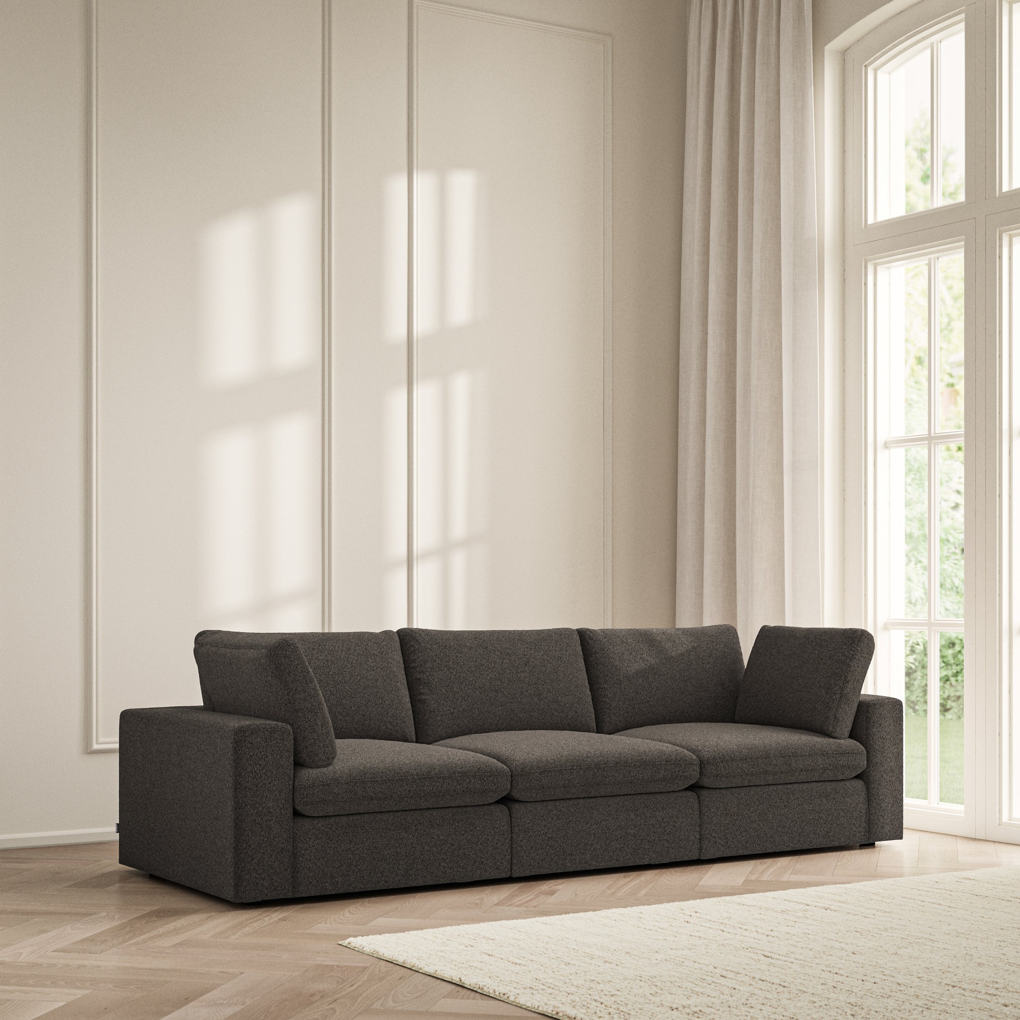 Cloud Large Sofa - Soft Teddy