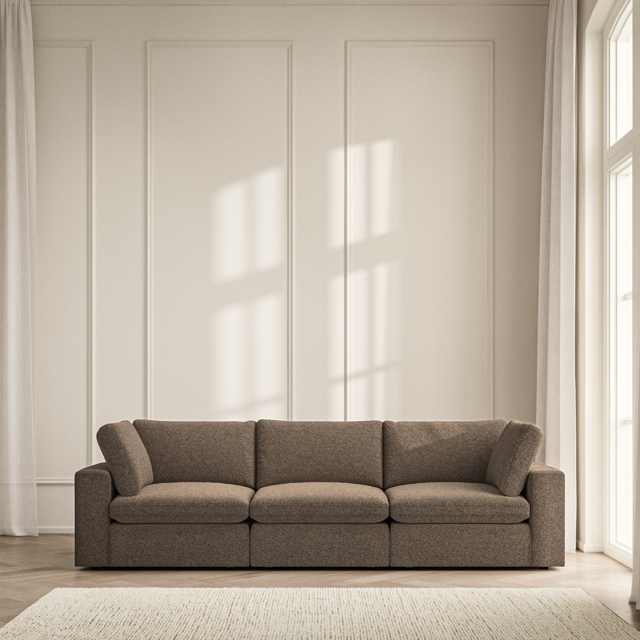 Cloud Large Sofa - Soft Teddy