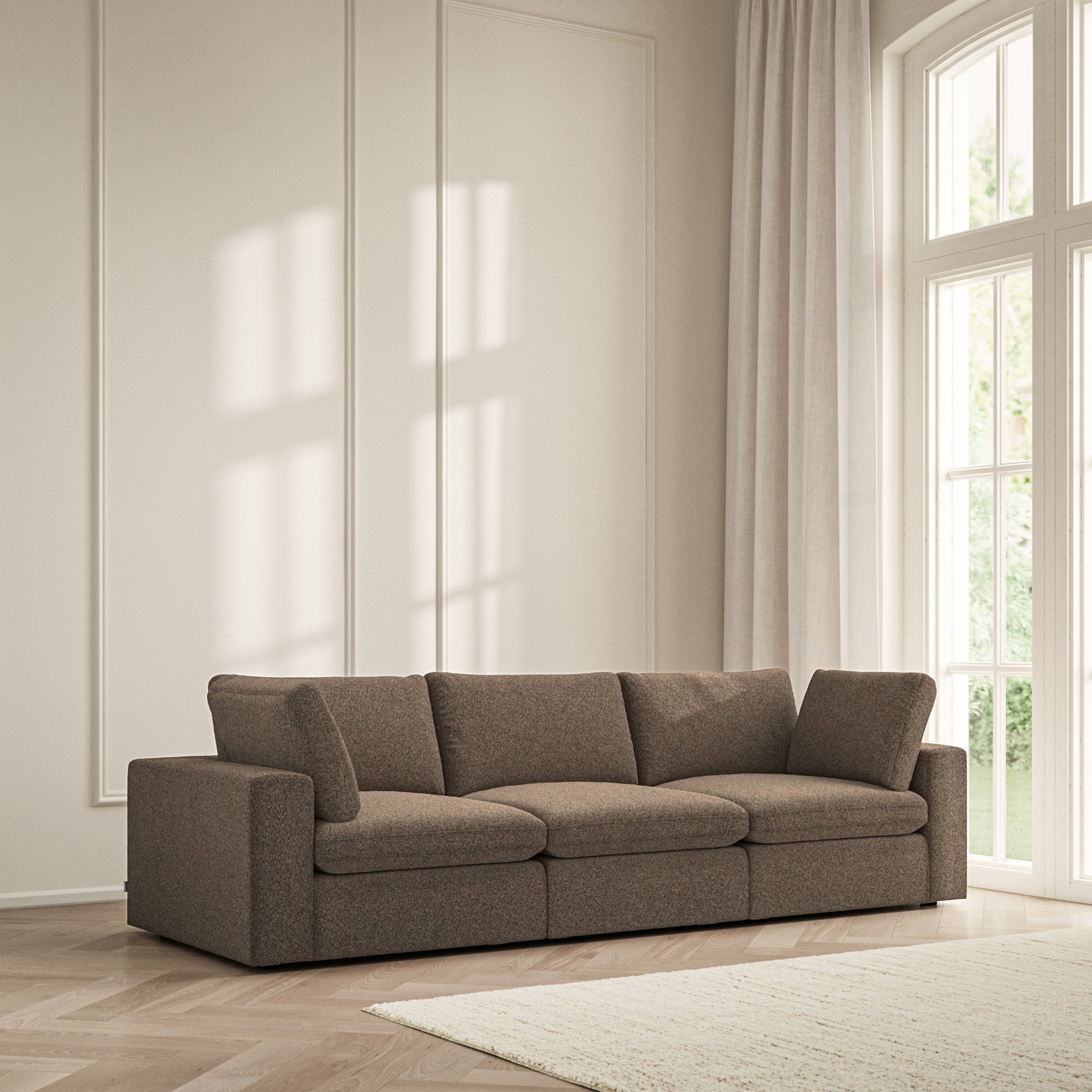 Cloud Large Sofa - Soft Teddy