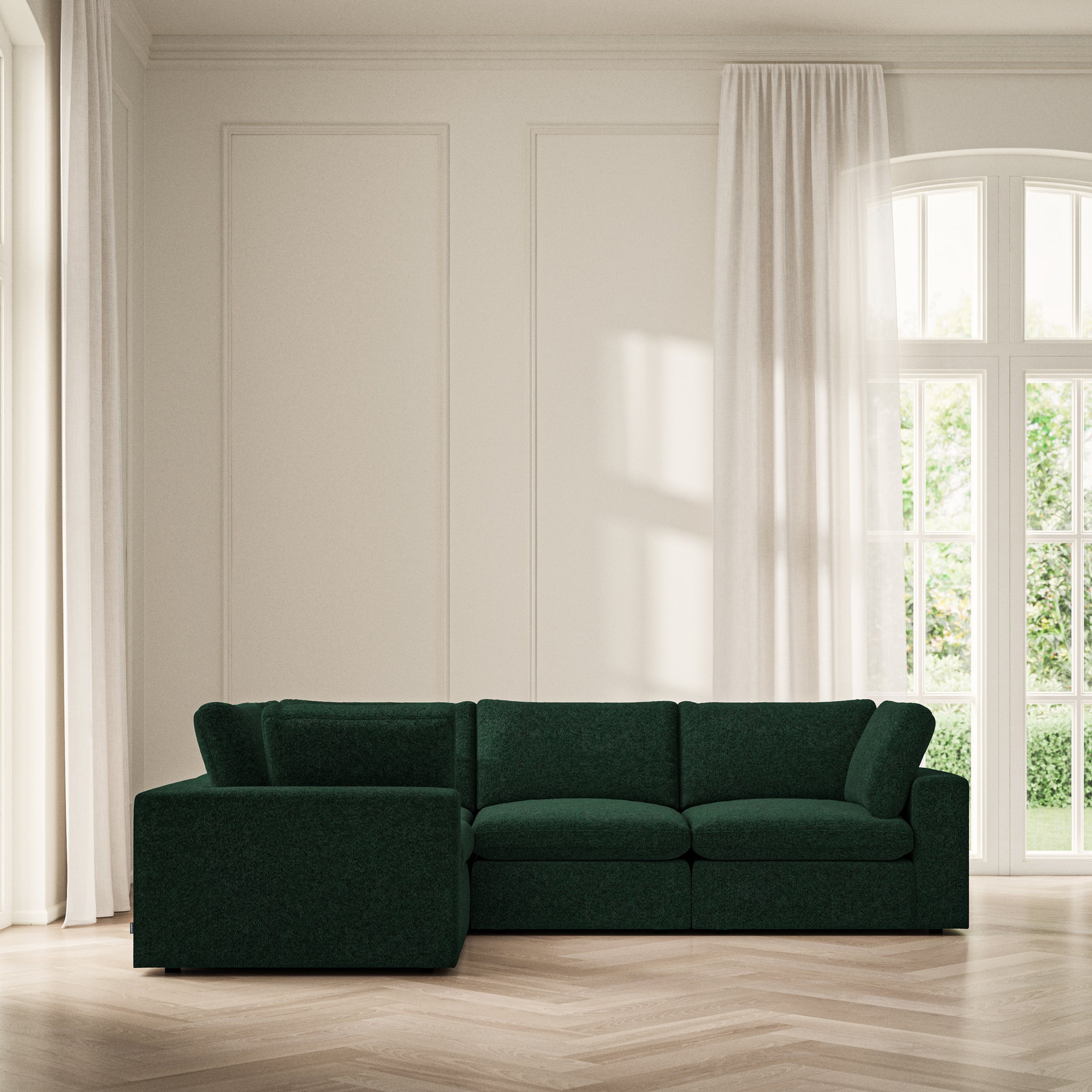 Cloud Medium Corner - Soft Teddy