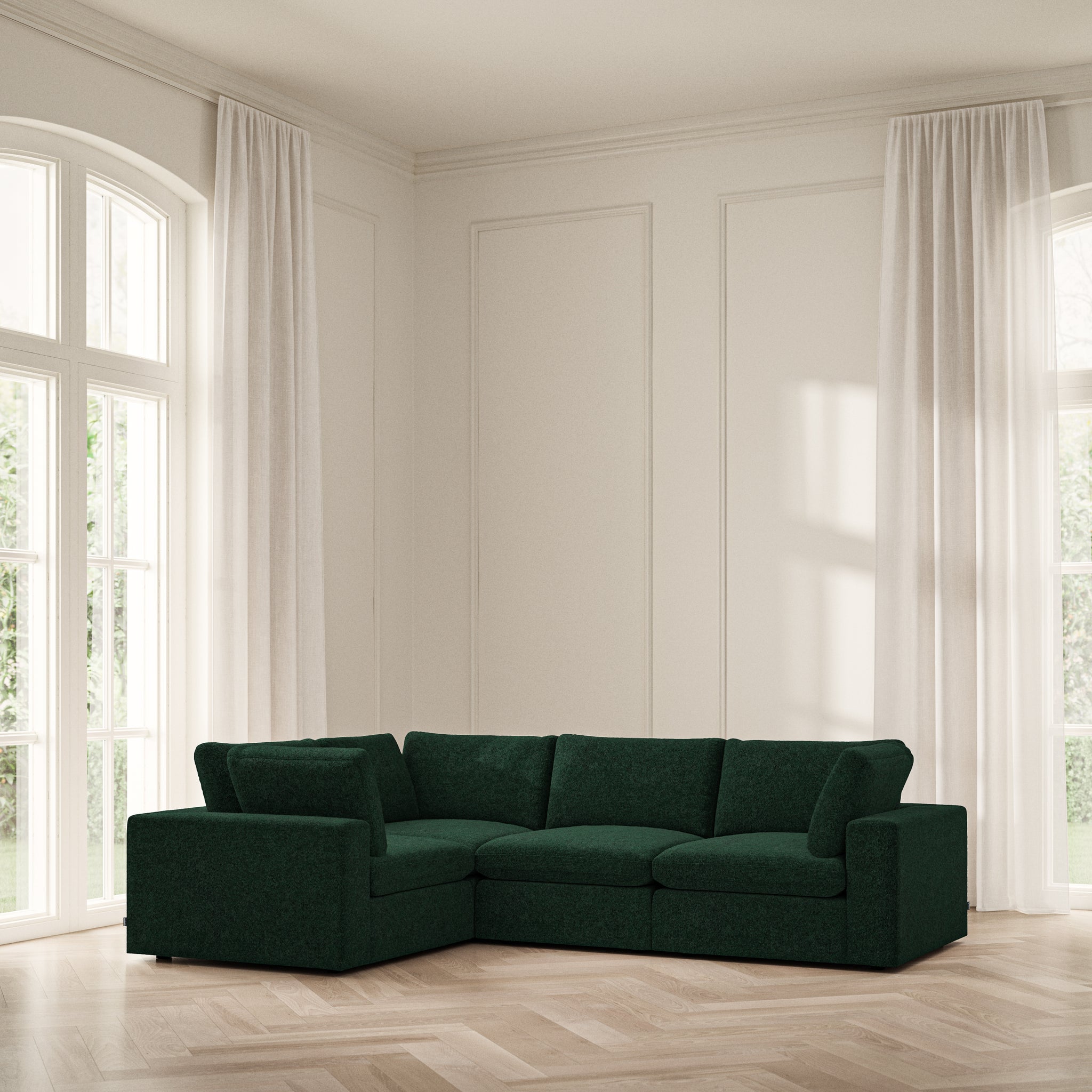 Cloud Medium Corner - Soft Teddy