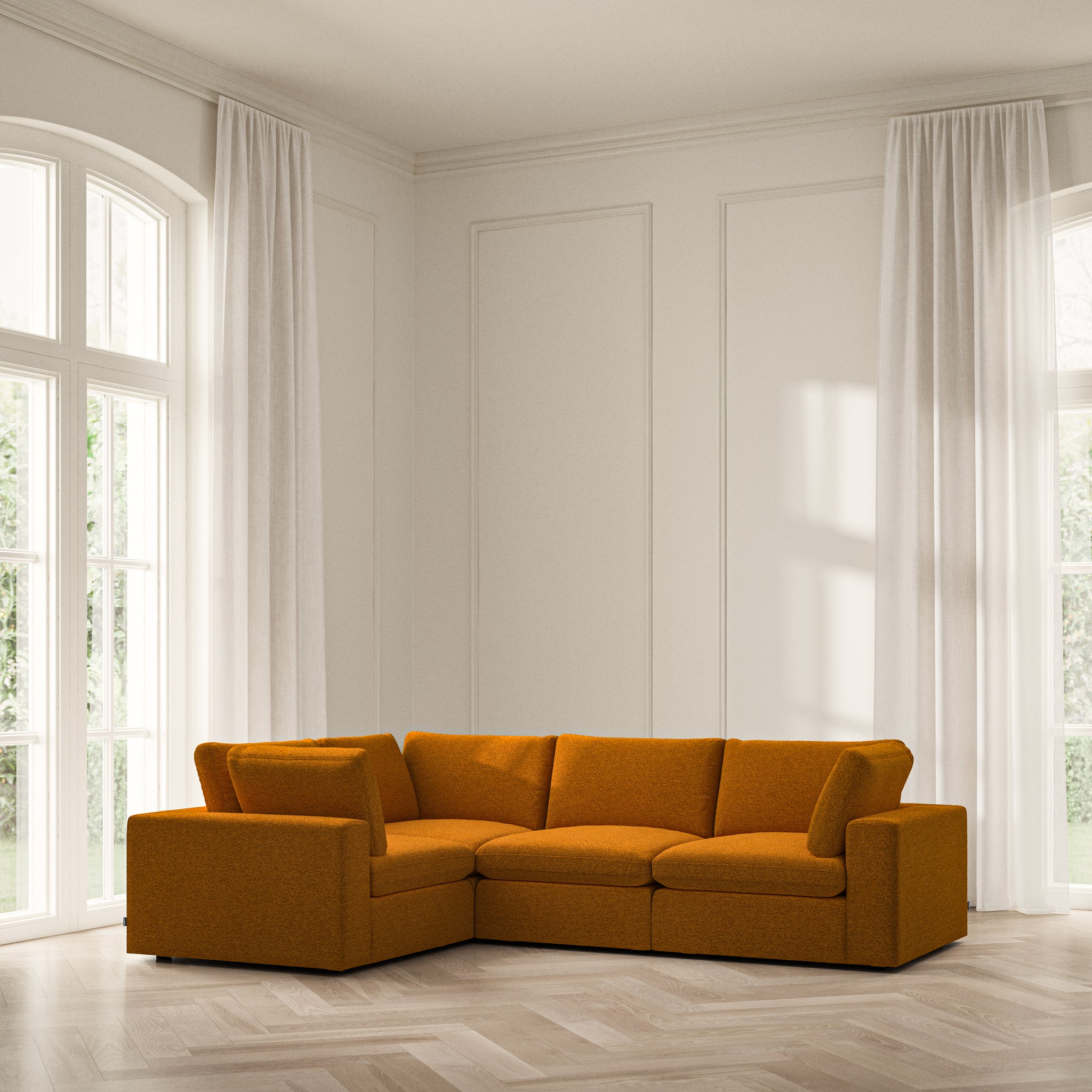 Cloud Medium Corner - Soft Teddy