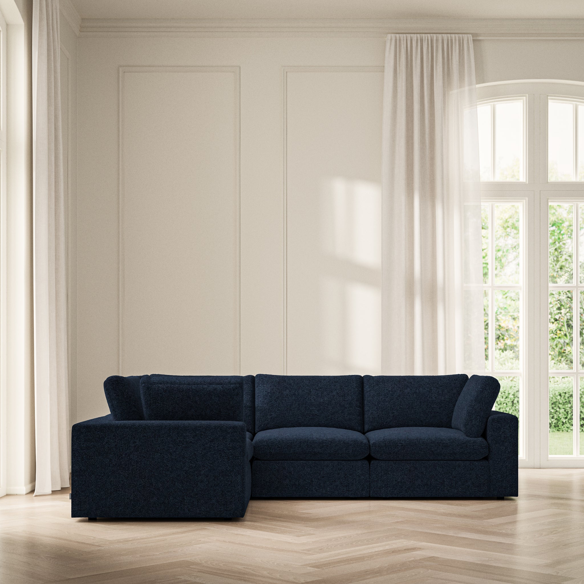 Cloud Medium Corner - Soft Teddy