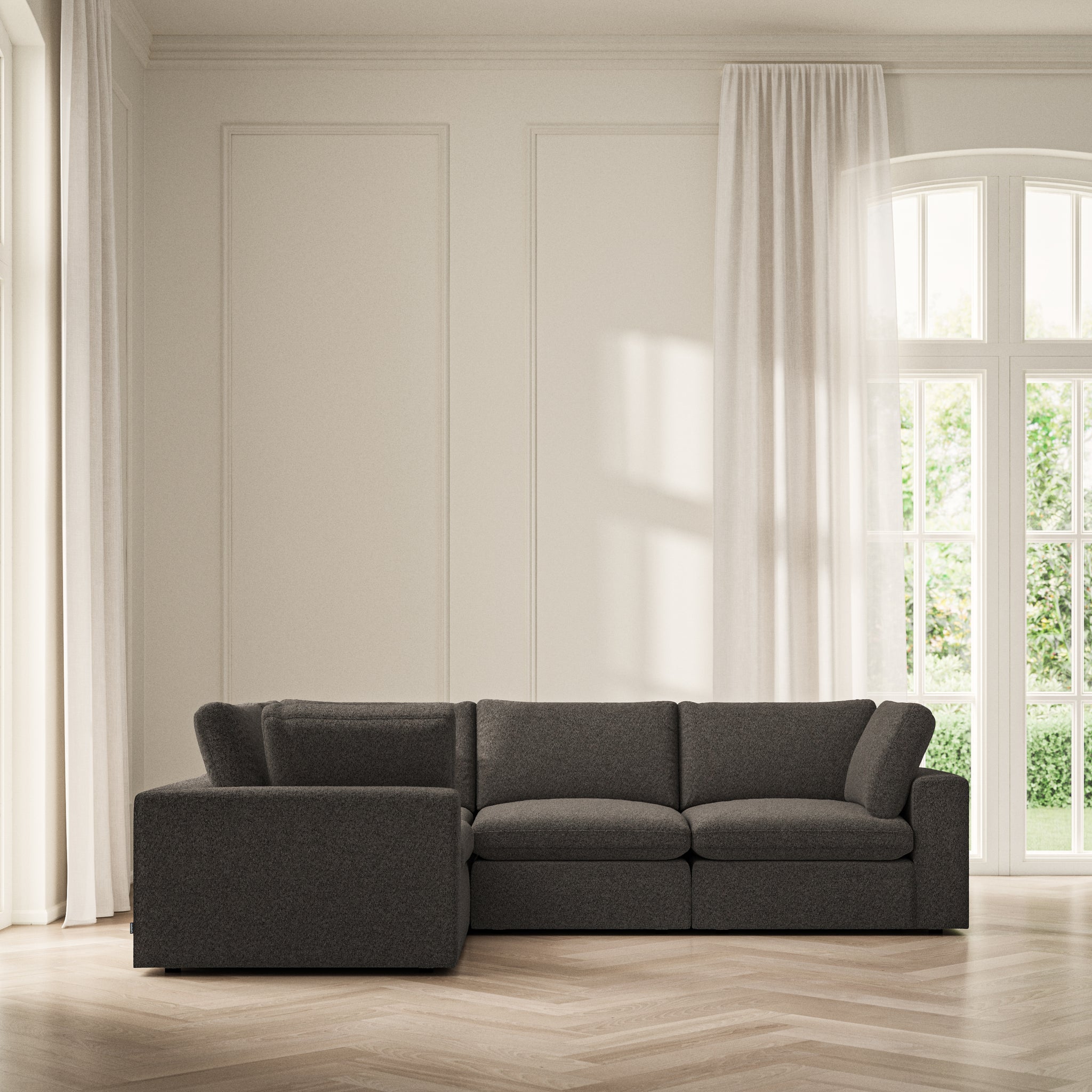 Cloud Medium Corner - Soft Teddy