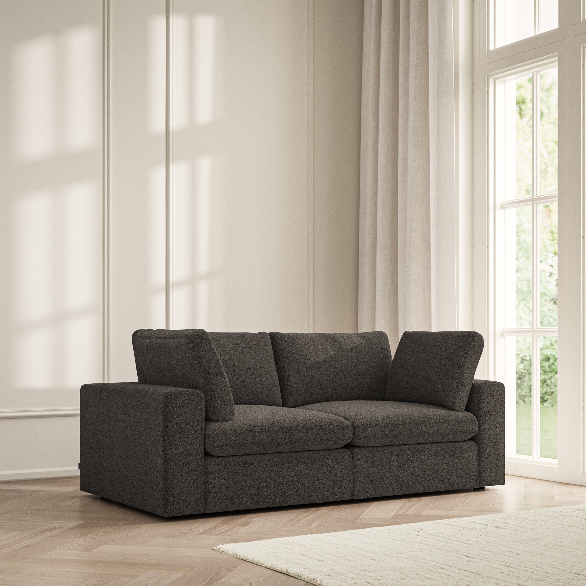 Cloud Medium Sofa - Soft Teddy