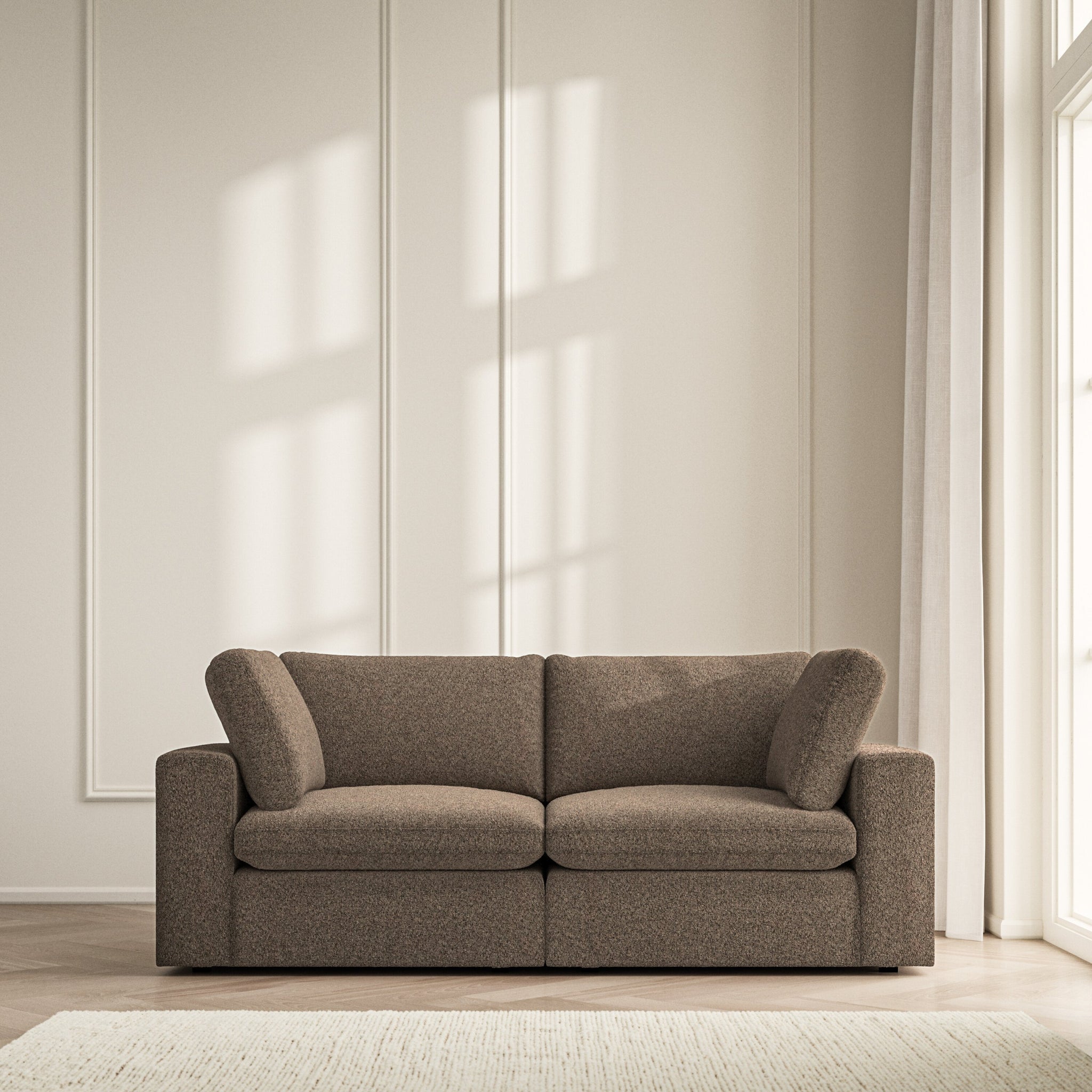 Cloud Medium Sofa - Soft Teddy