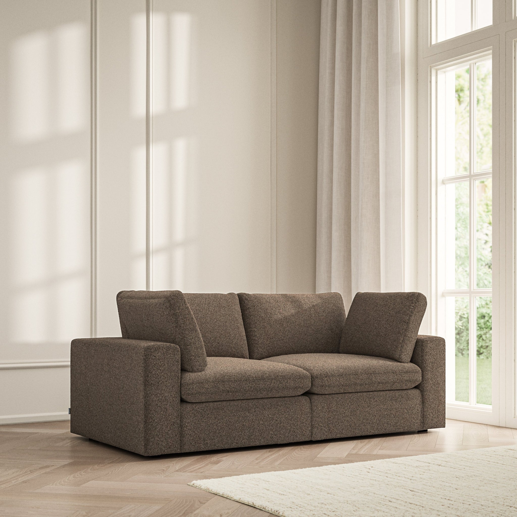 Cloud Medium Sofa - Soft Teddy