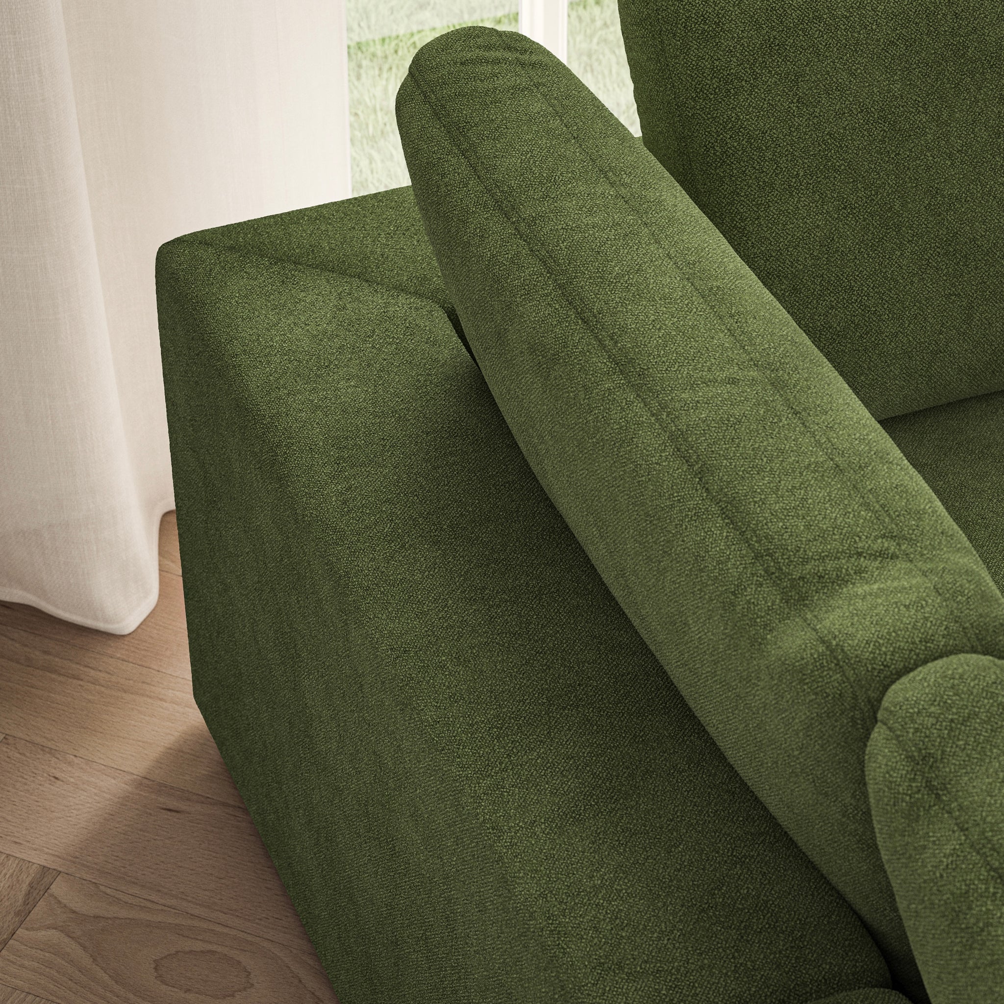 Cloud Chaise Sofa - Soft Bouclé