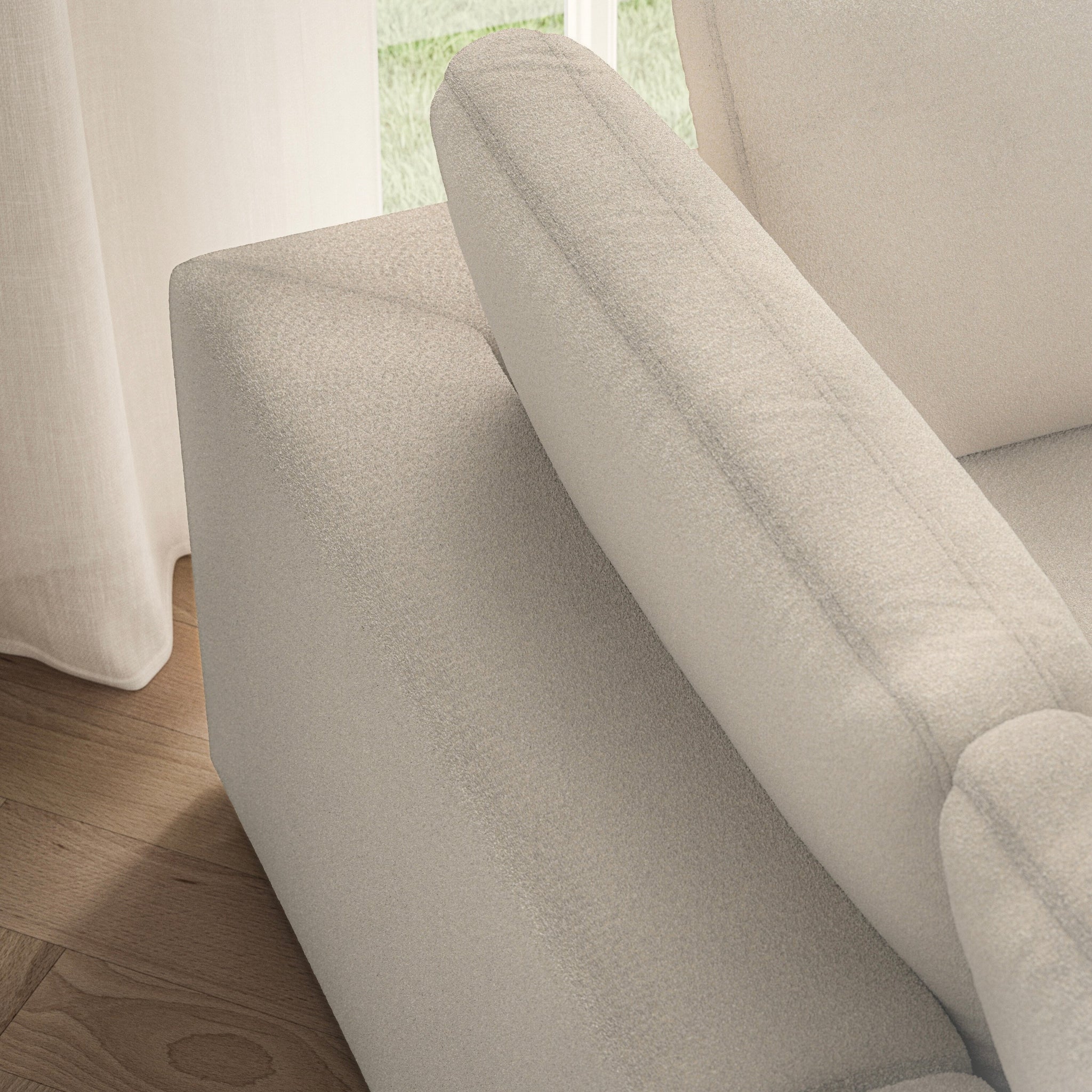 Cloud Large Sofa - Soft Teddy