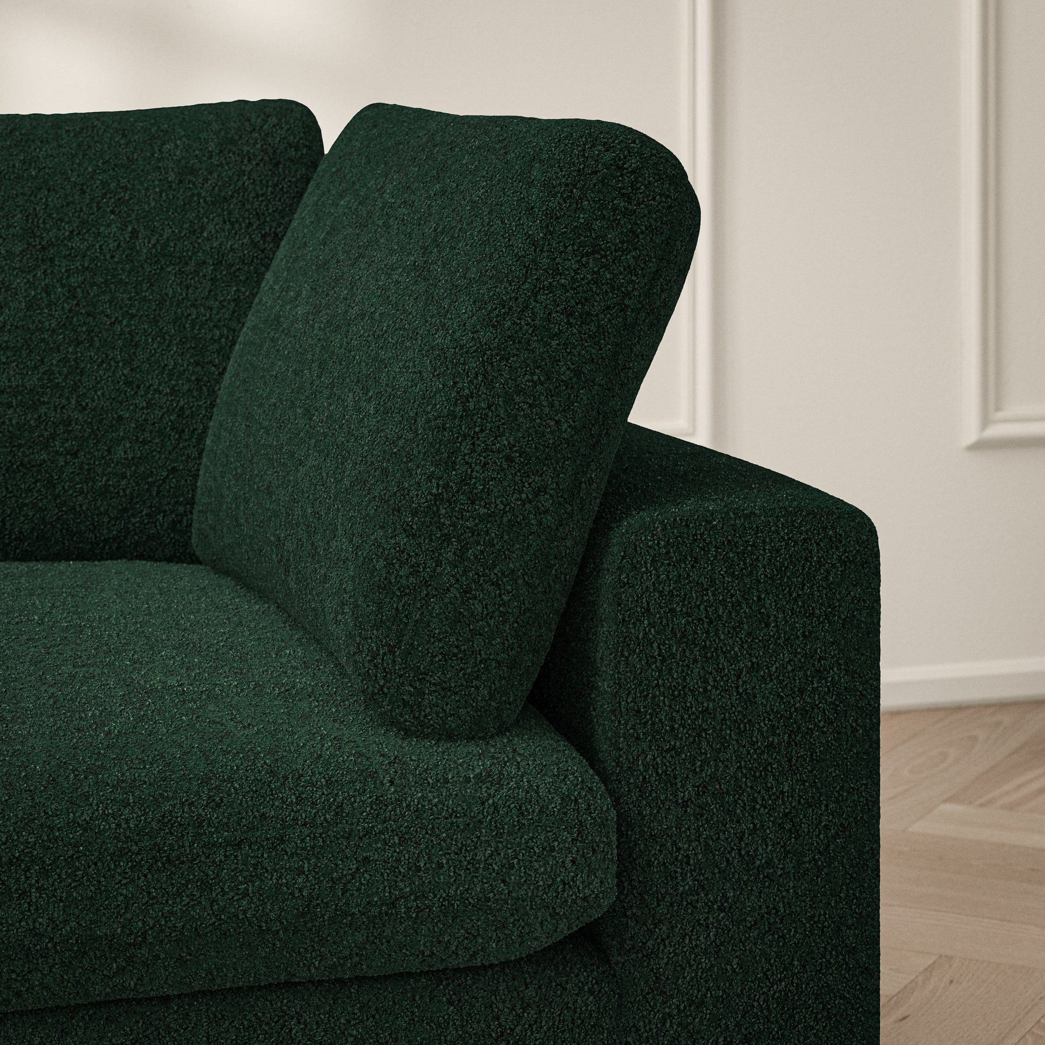 Cloud Corner Chaise LHF - Soft Teddy