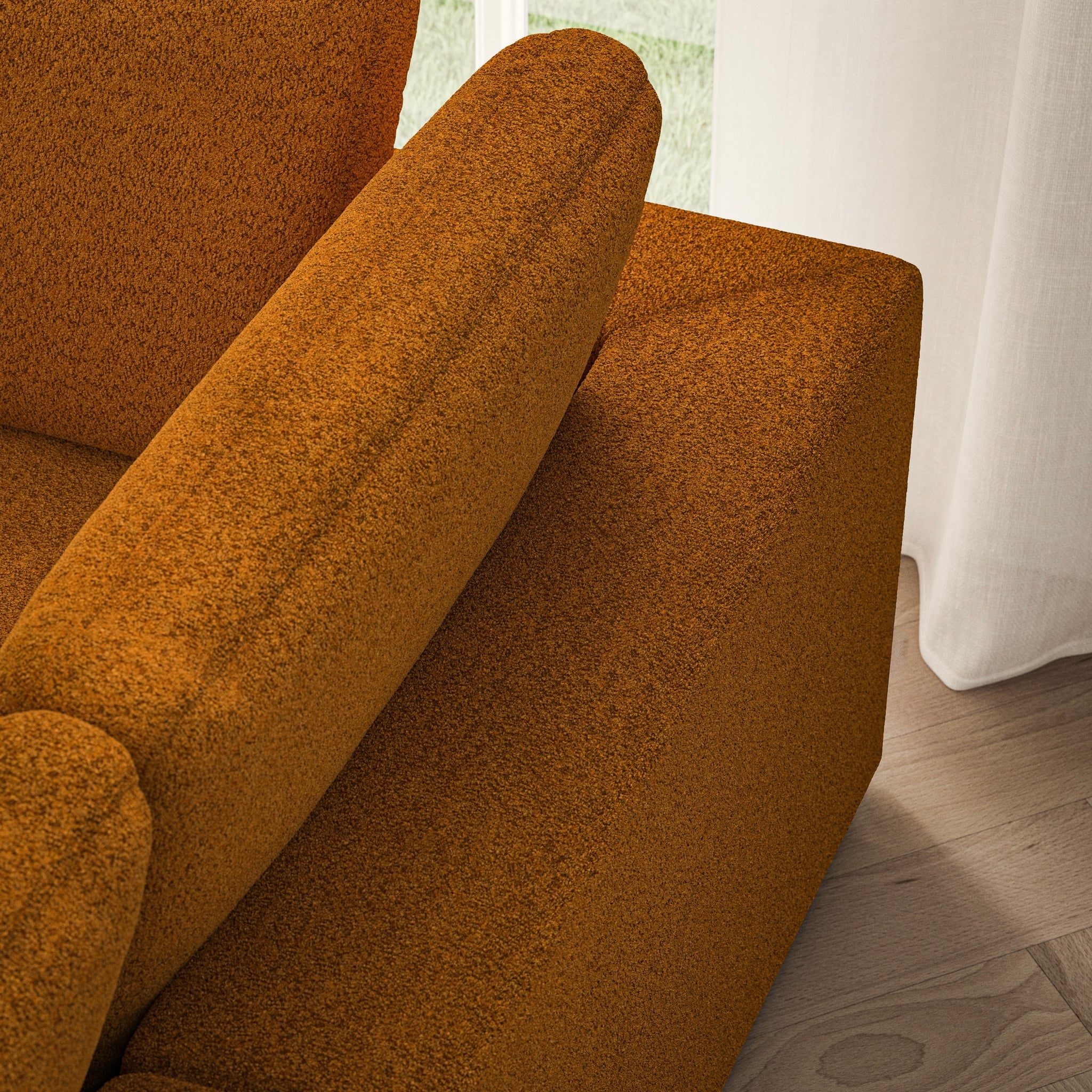 Cloud Corner Chaise RHF - Soft Teddy