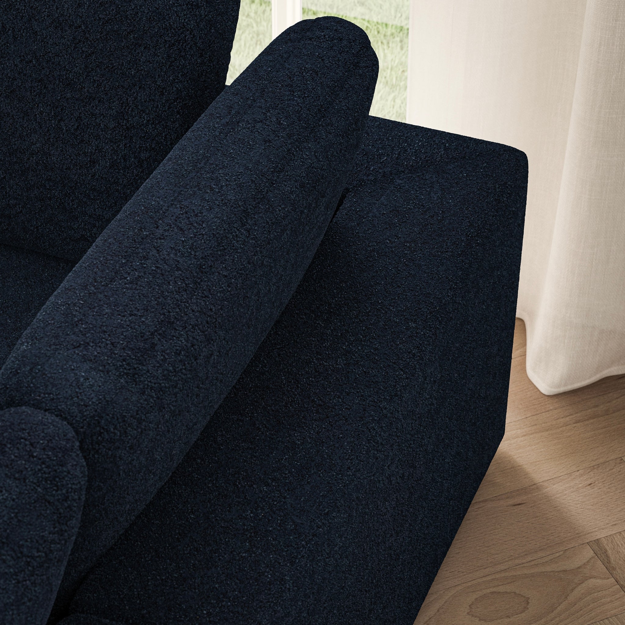 Cloud Corner Chaise RHF - Soft Teddy