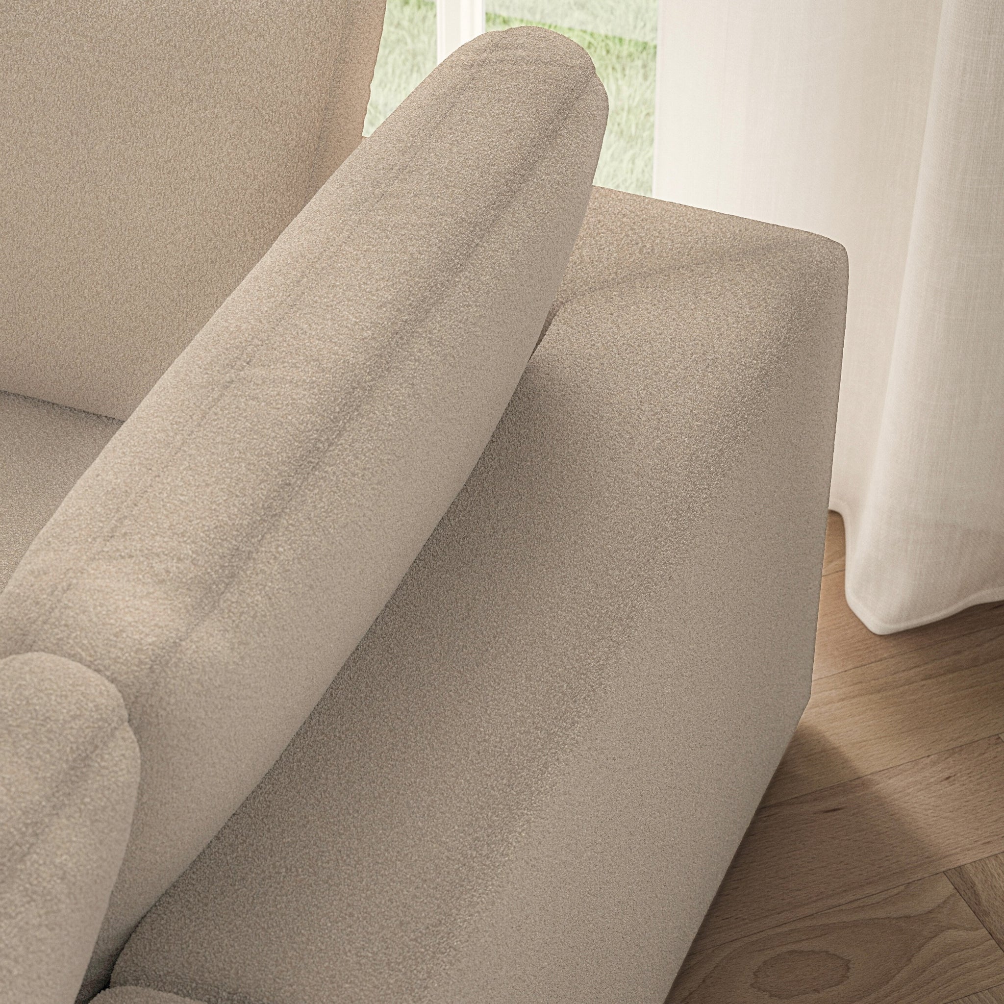 Cloud Corner Chaise RHF - Soft Teddy