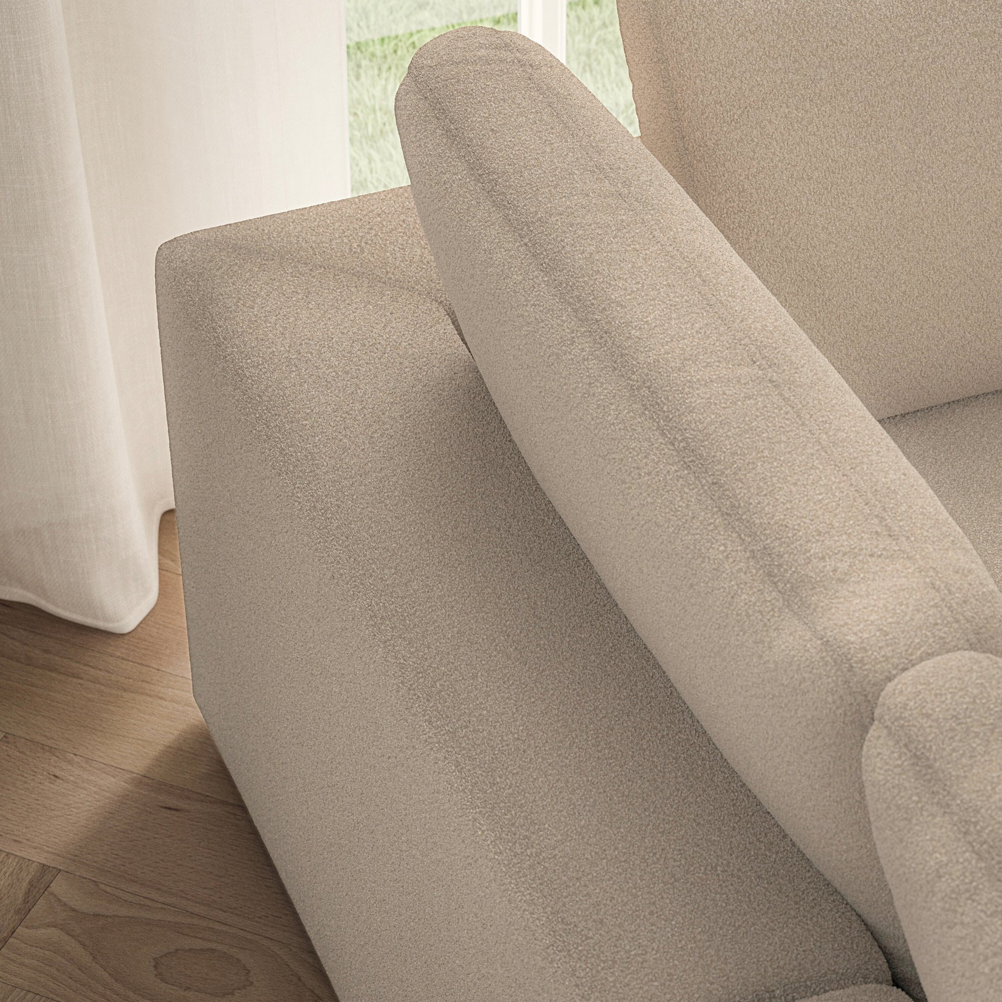 Cloud Medium Corner - Soft Teddy