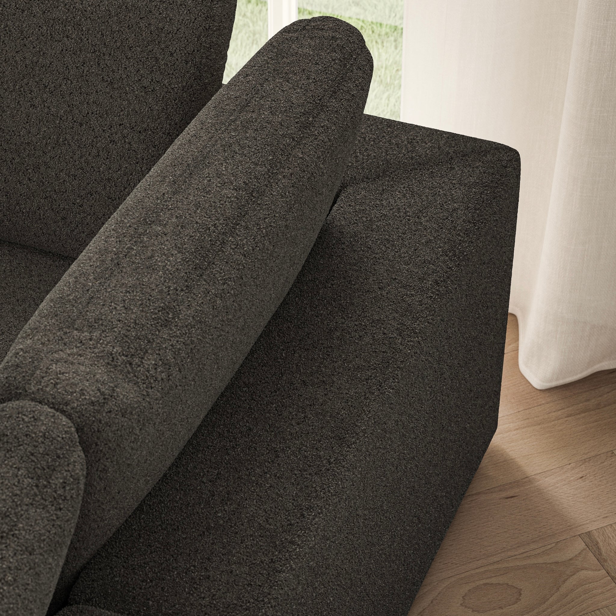 Cloud Corner Chaise RHF - Soft Teddy