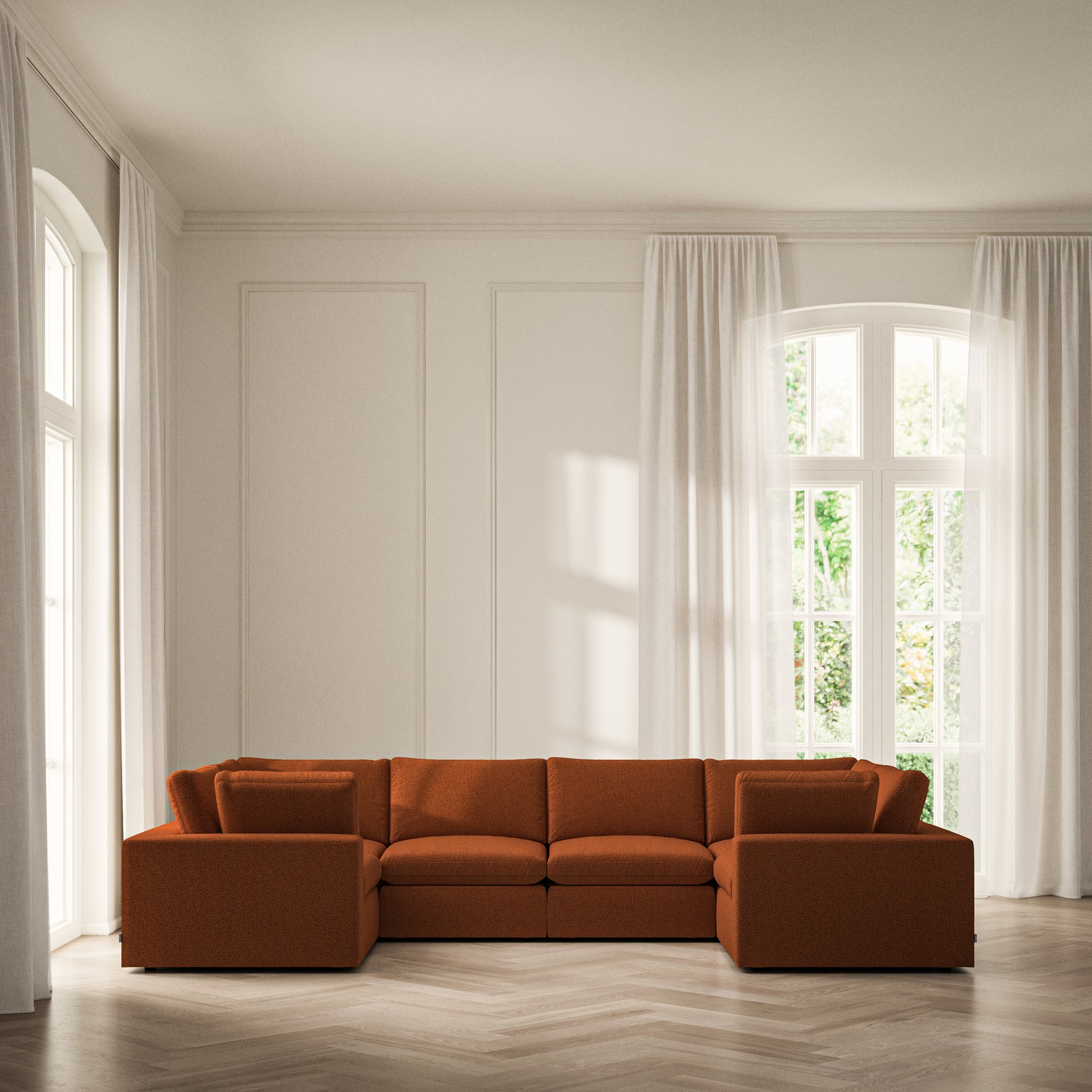 Cloud U-Shape Closed End - Bouclé