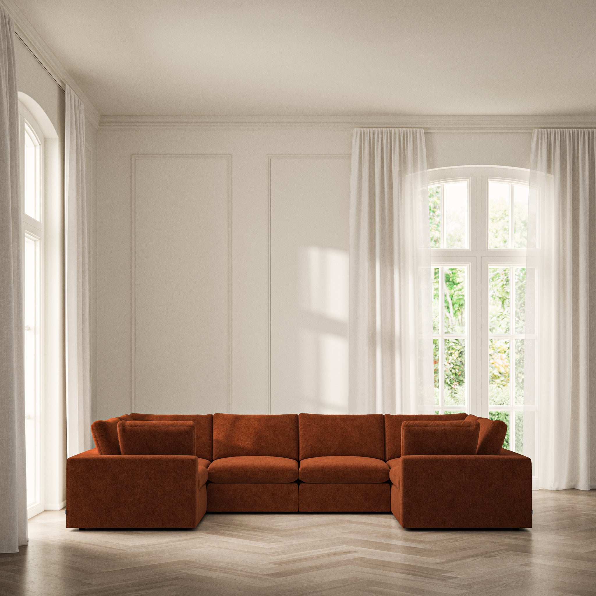 Cloud U-Shape Closed End - Soft Bouclé