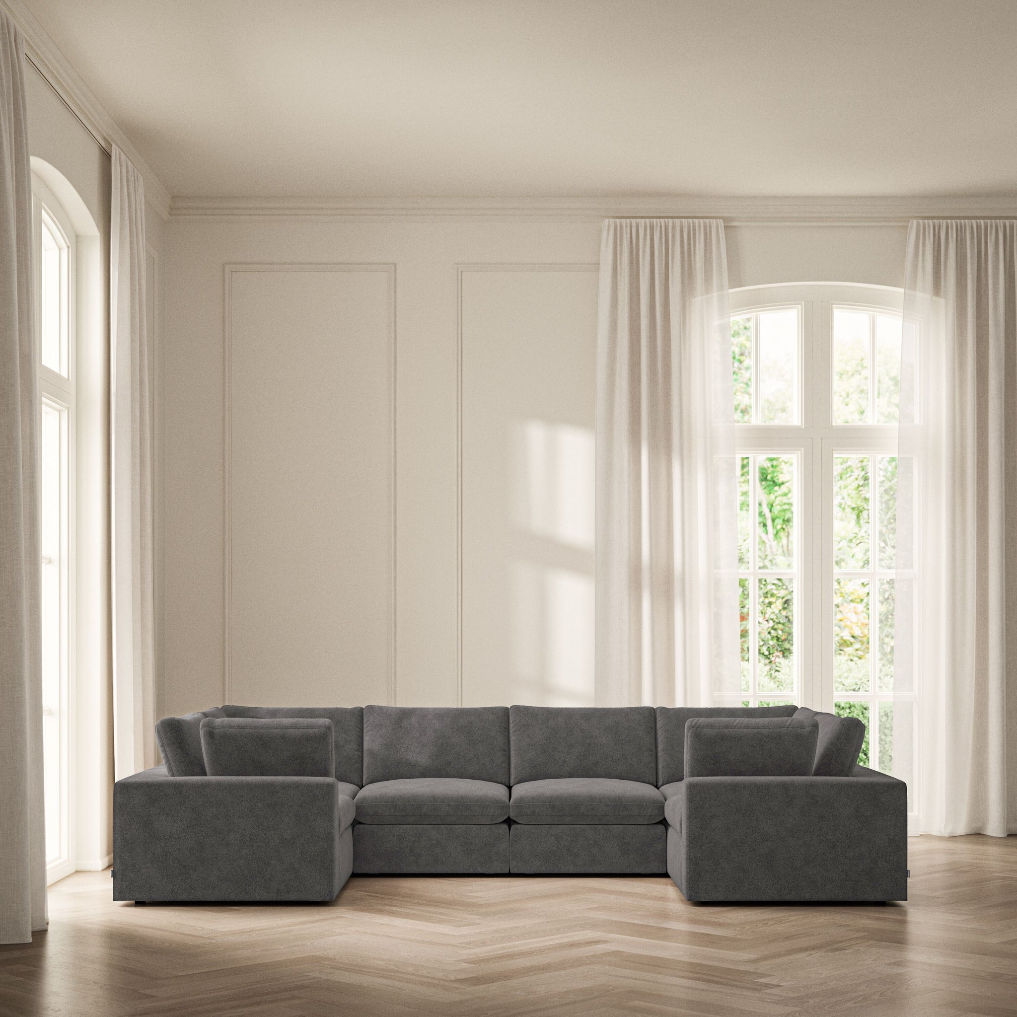Cloud U-Shape Closed End - Soft Bouclé