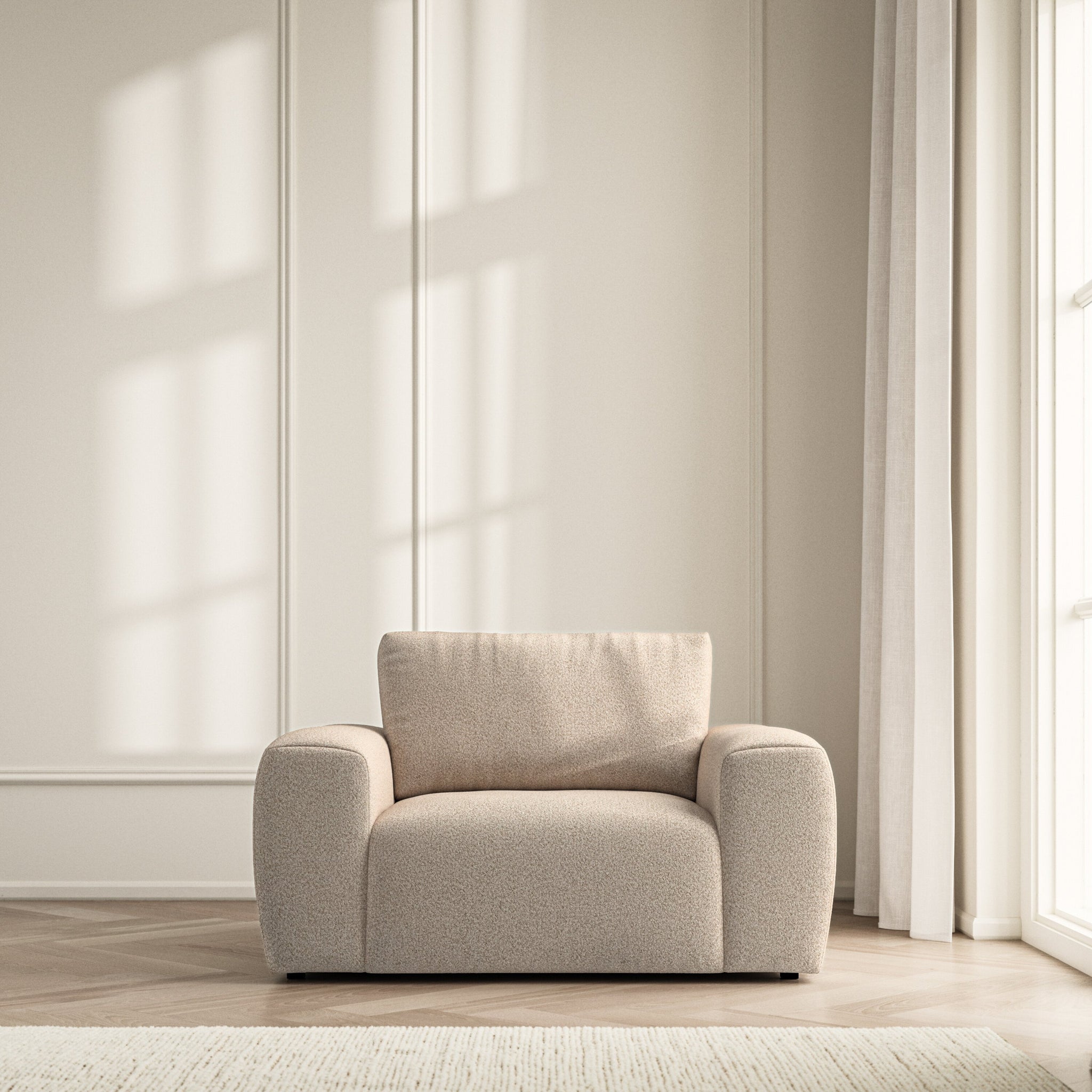 Luna Armchair - Bouclé