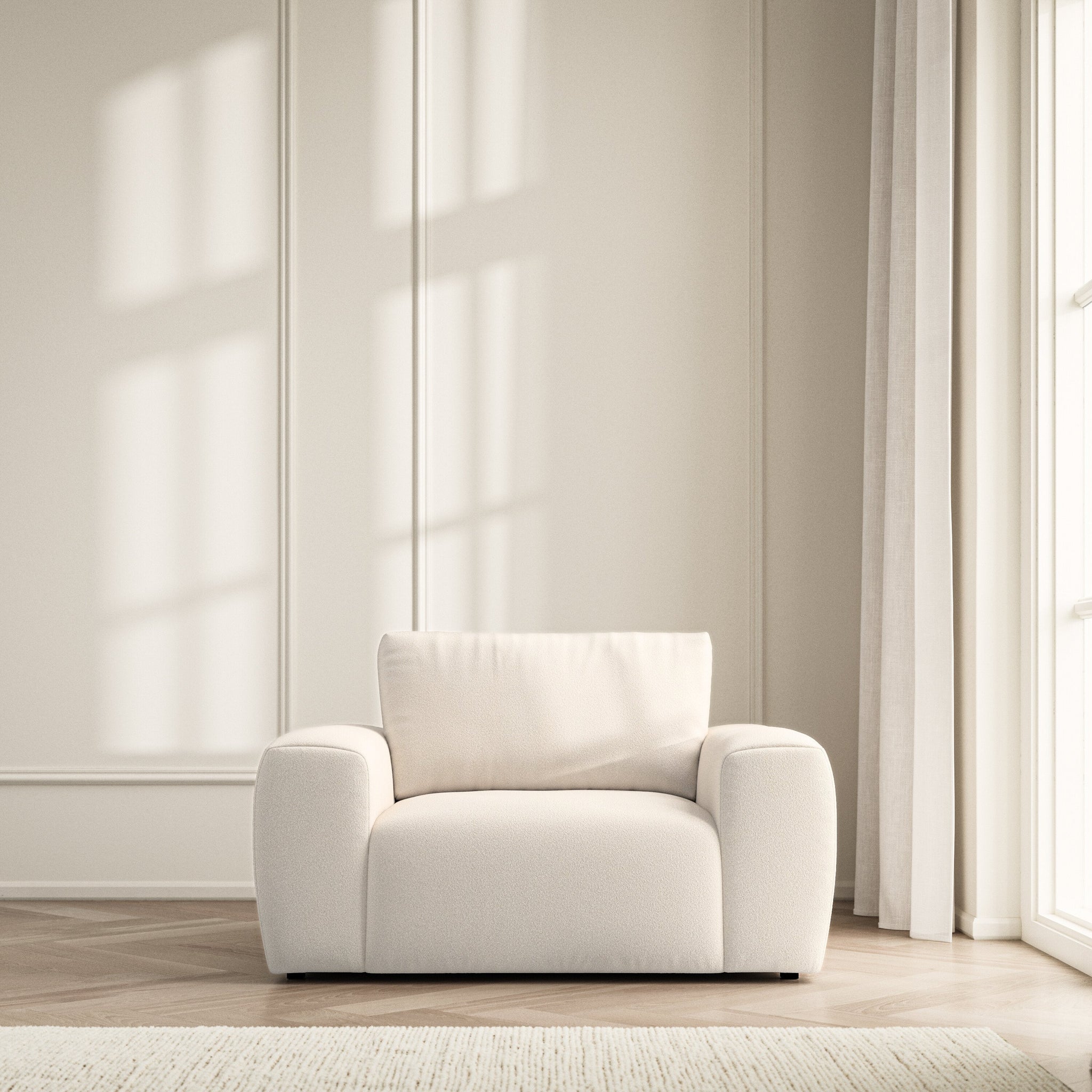 Luna Armchair - Bouclé