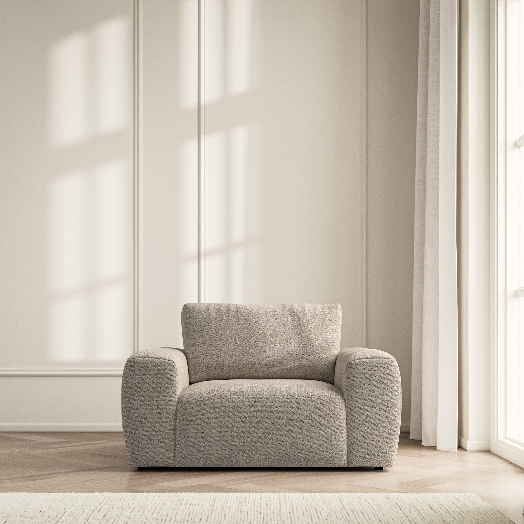 Luna Armchair - Bouclé