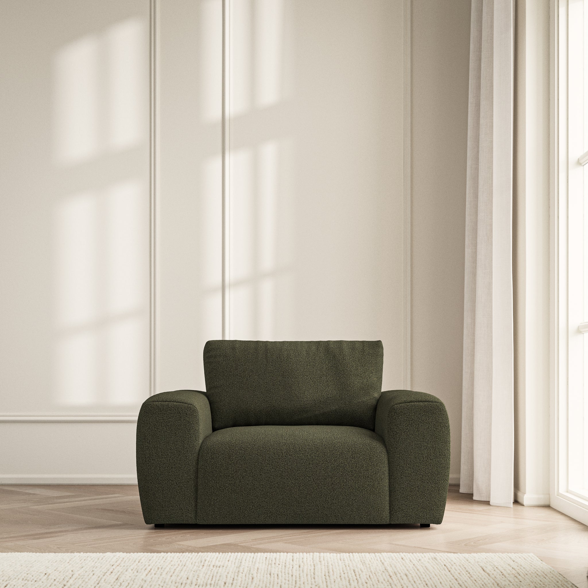 Luna Armchair - Bouclé