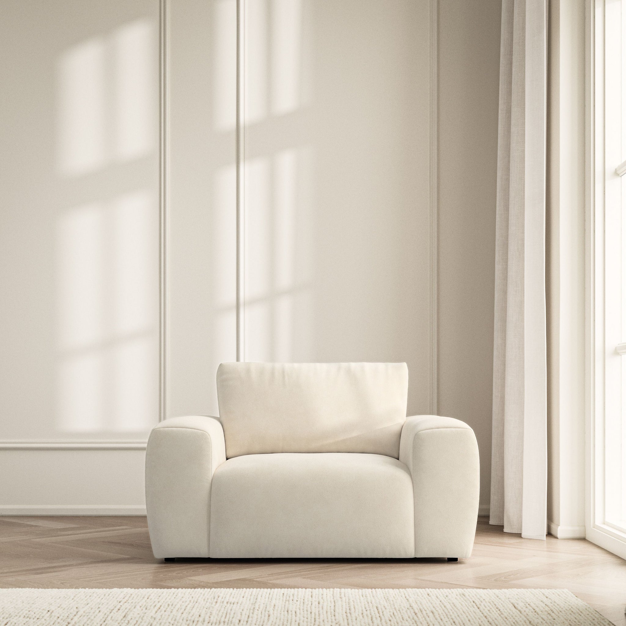 Luna Armchair - Soft Bouclé