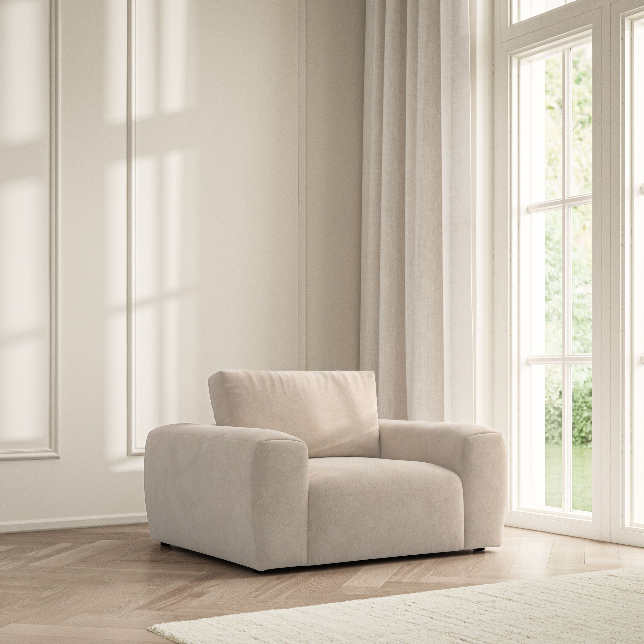 Luna Armchair - Soft Bouclé