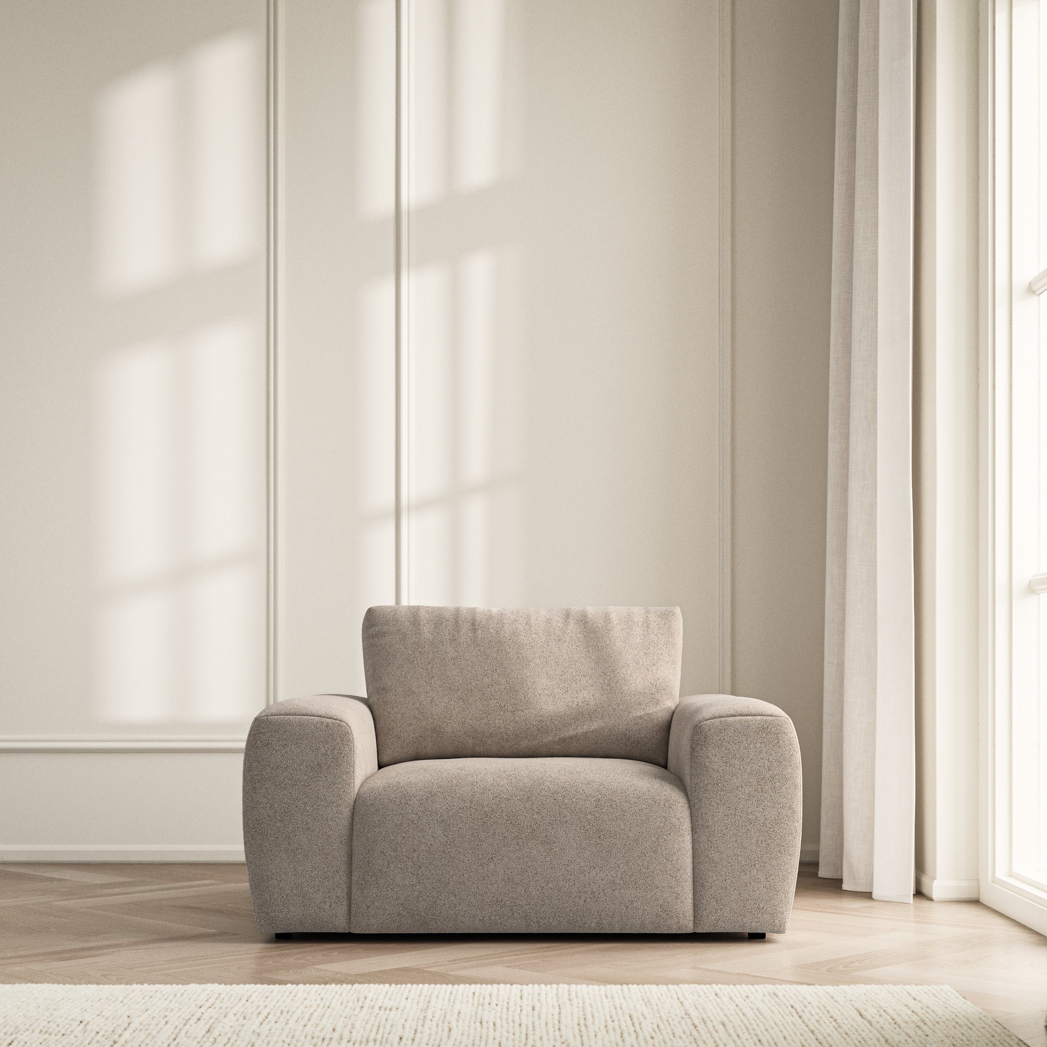Luna Armchair - Soft Bouclé