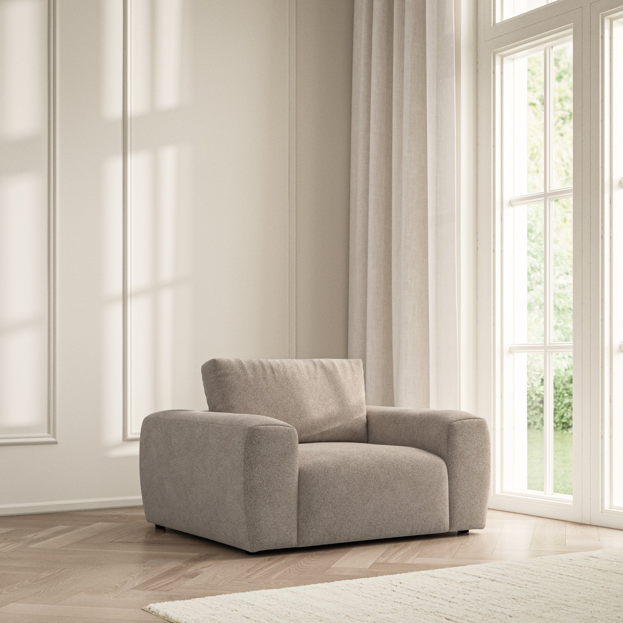 Luna Armchair - Soft Bouclé