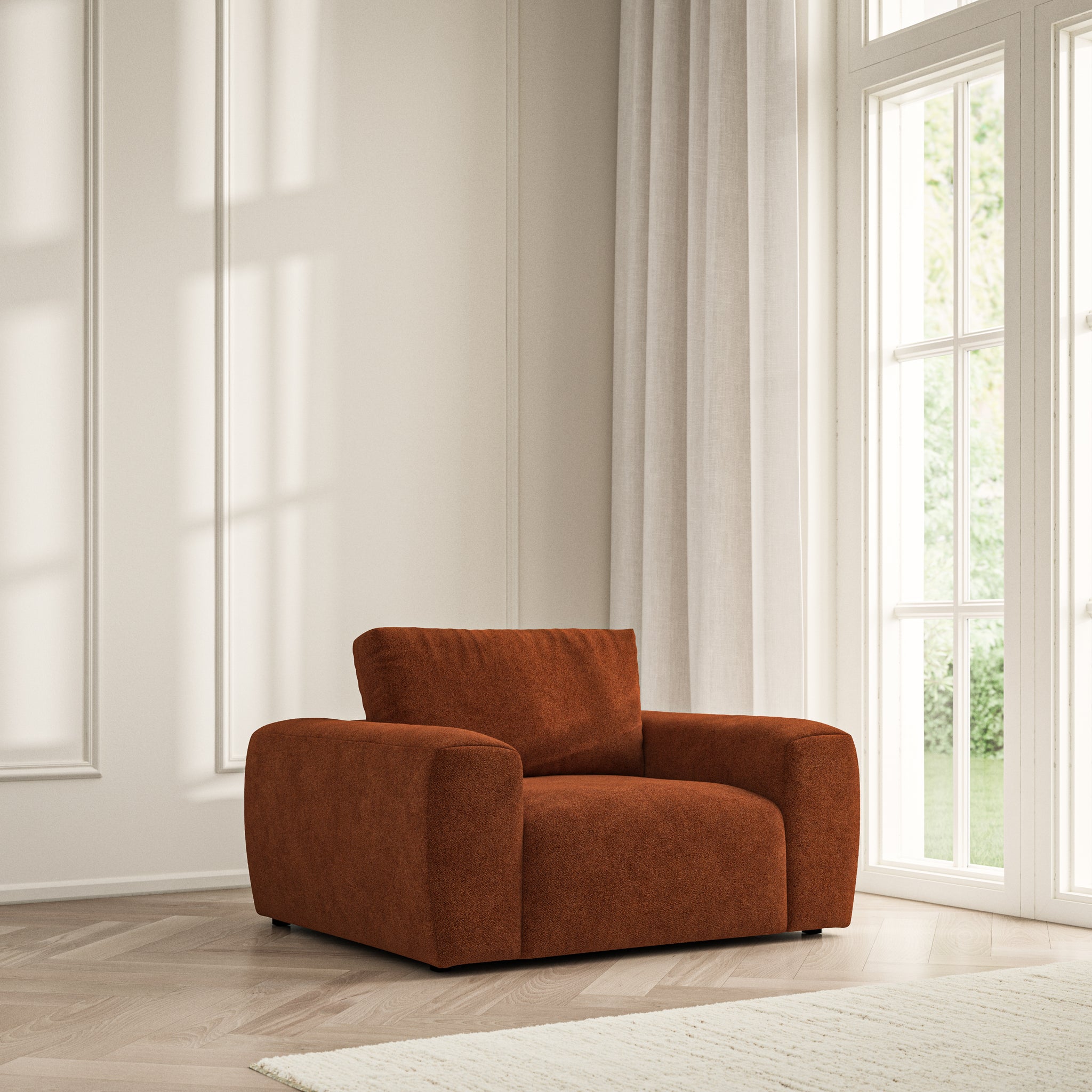 Luna Armchair - Soft Bouclé
