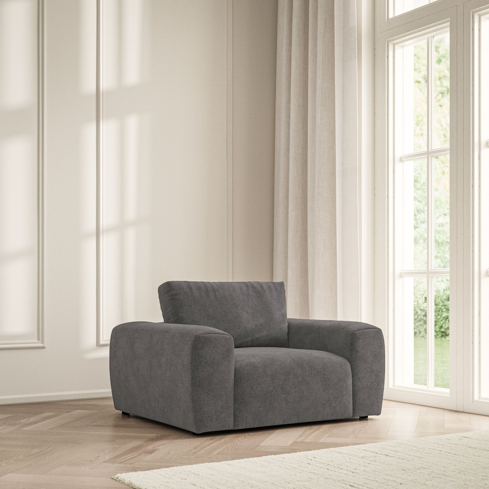 Luna Armchair - Soft Bouclé