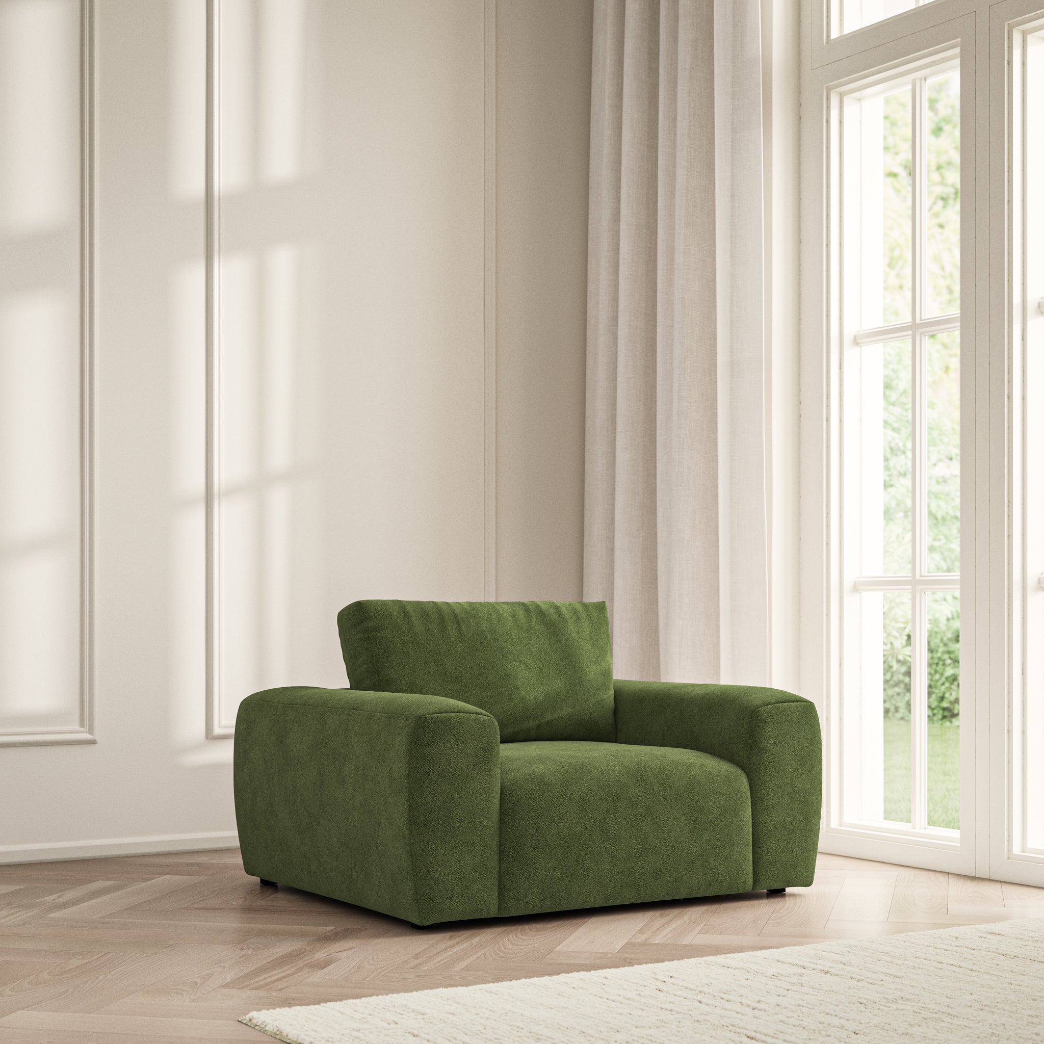 Luna Armchair - Soft Bouclé