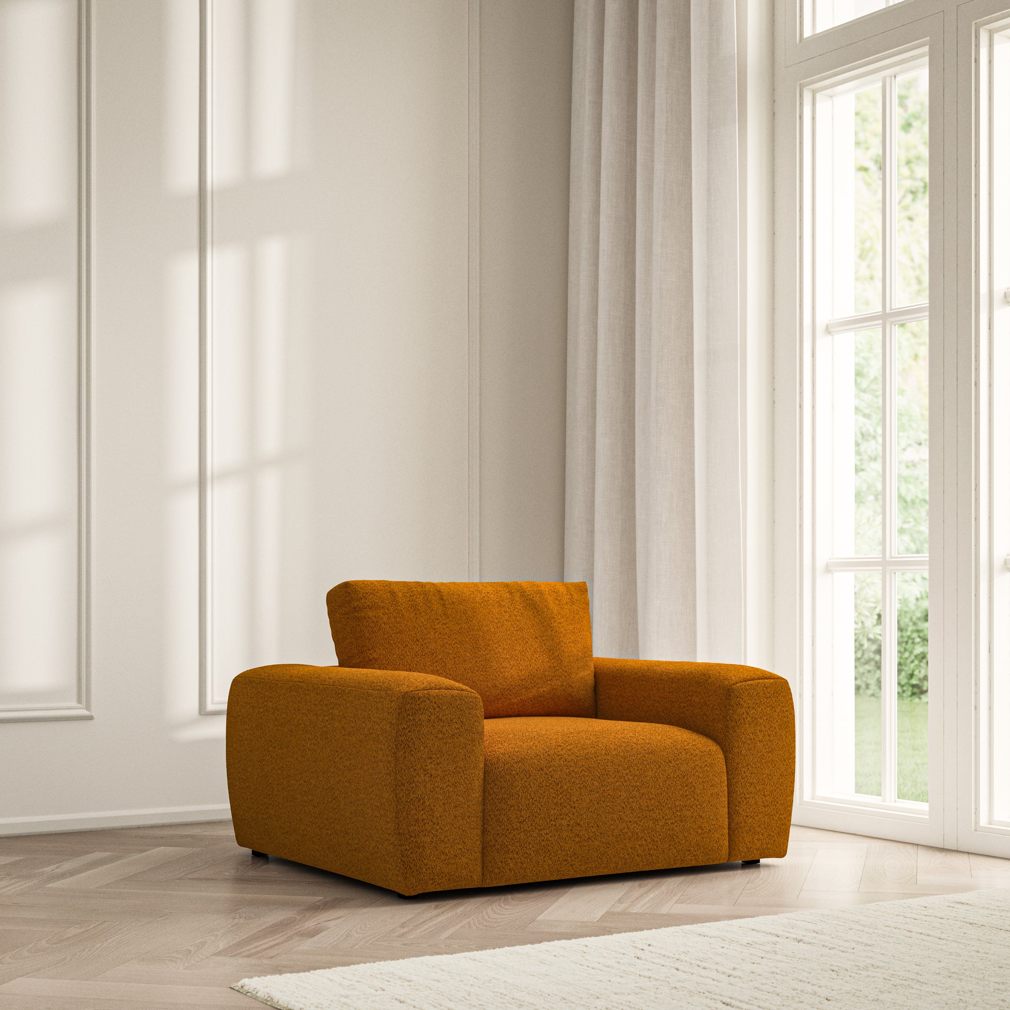 Luna Armchair - Soft Teddy