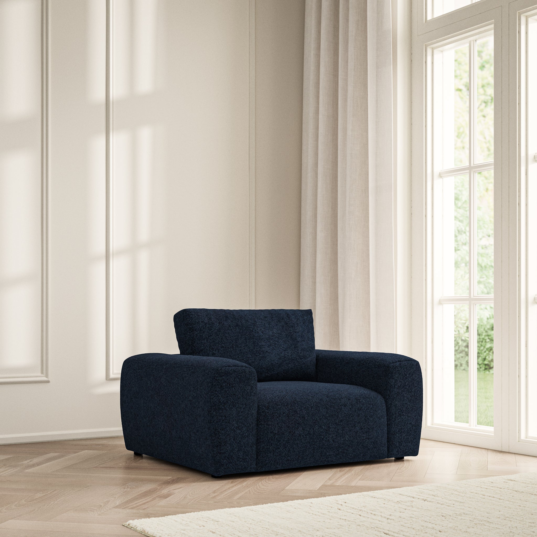 Luna Armchair - Soft Teddy