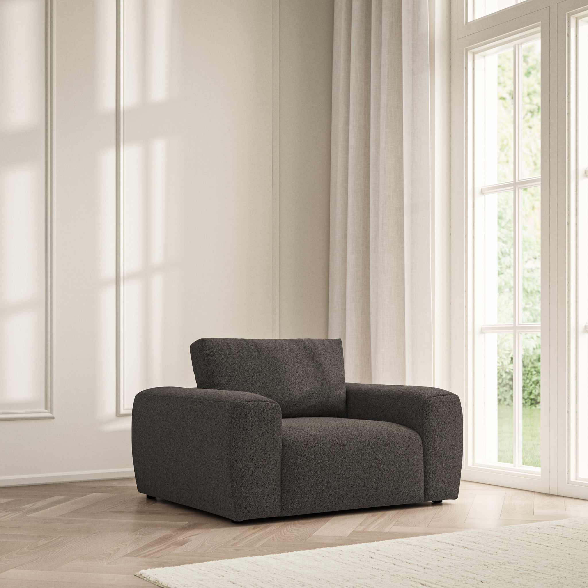 Luna Armchair - Soft Teddy
