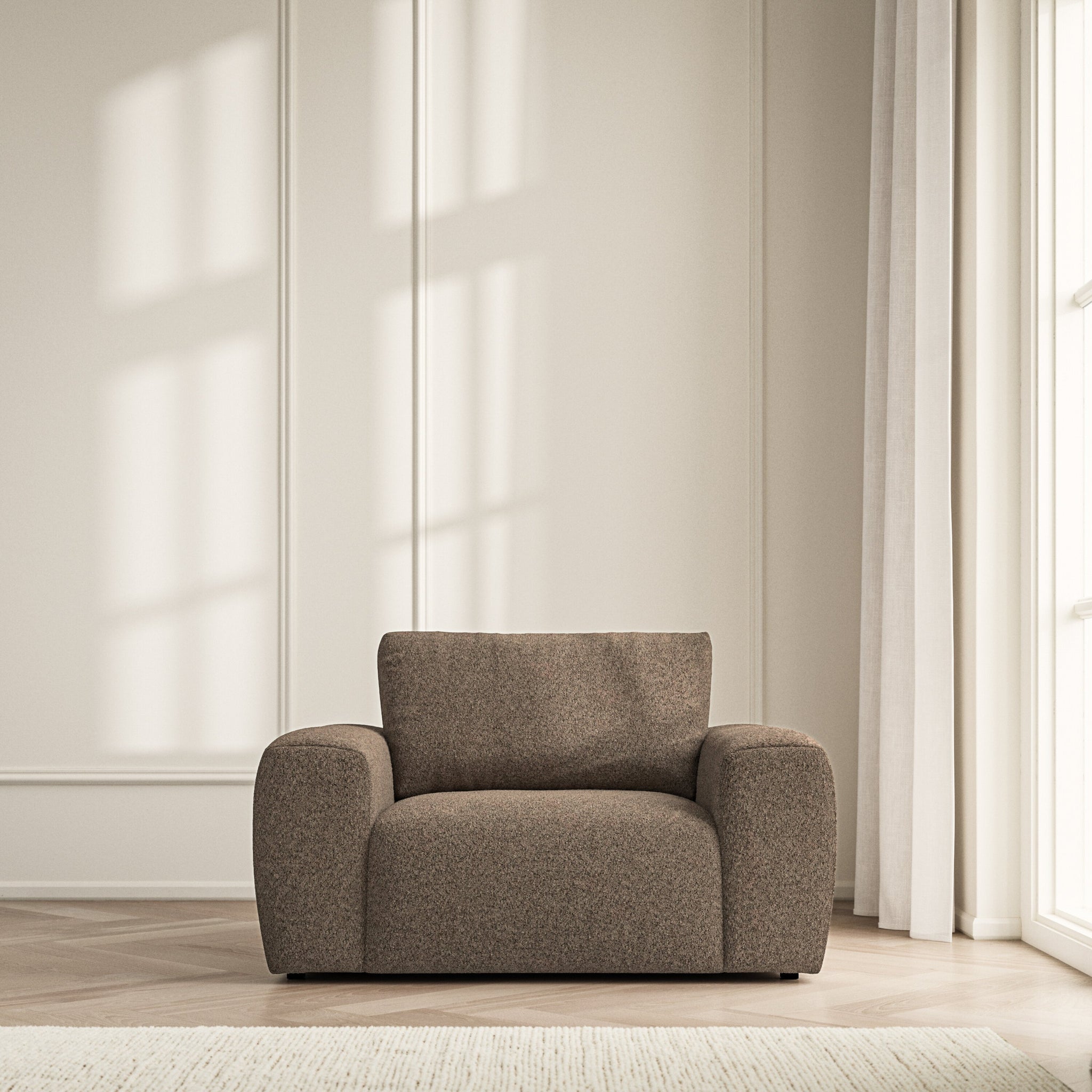 Luna Armchair - Soft Teddy