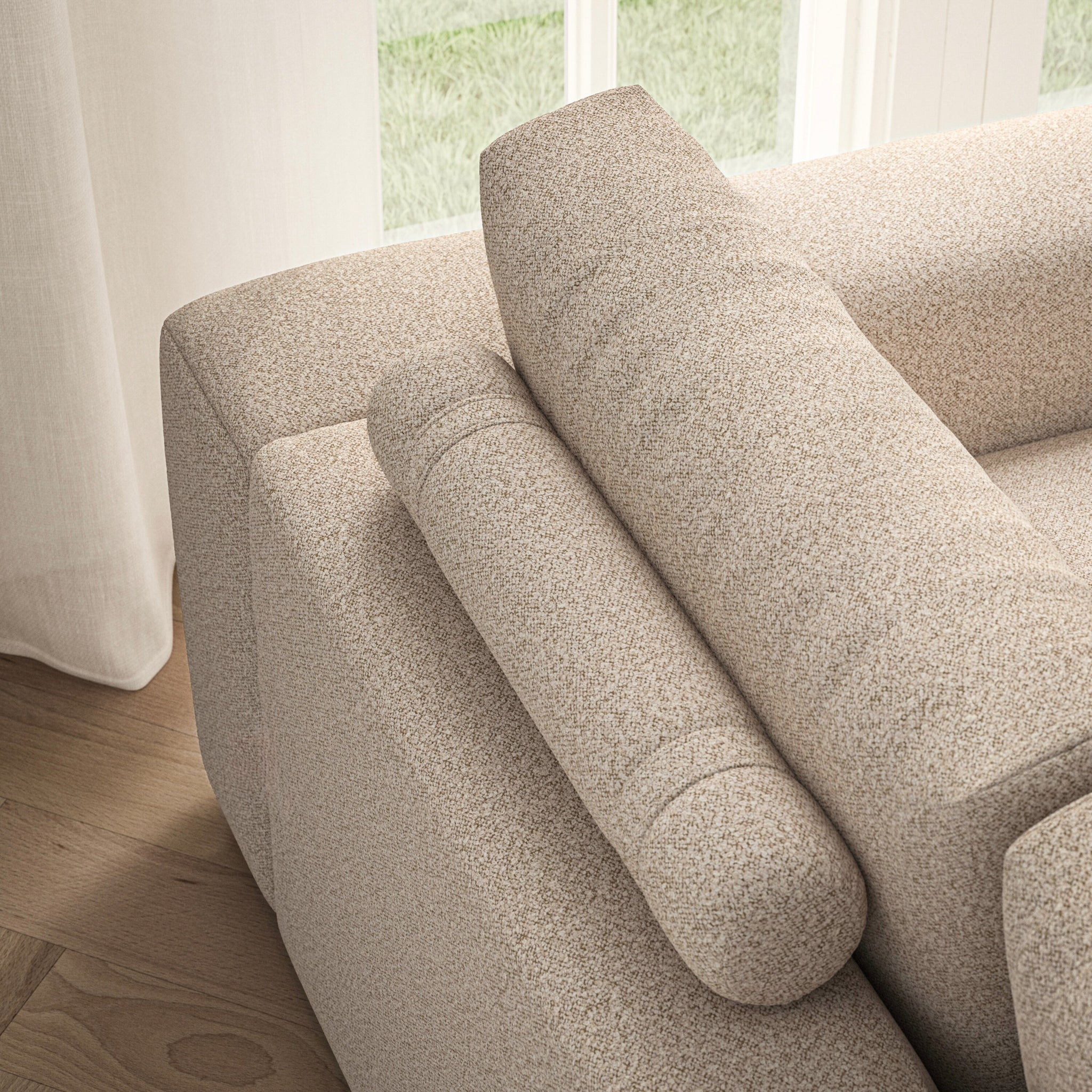 Luna Large Corner - Bouclé