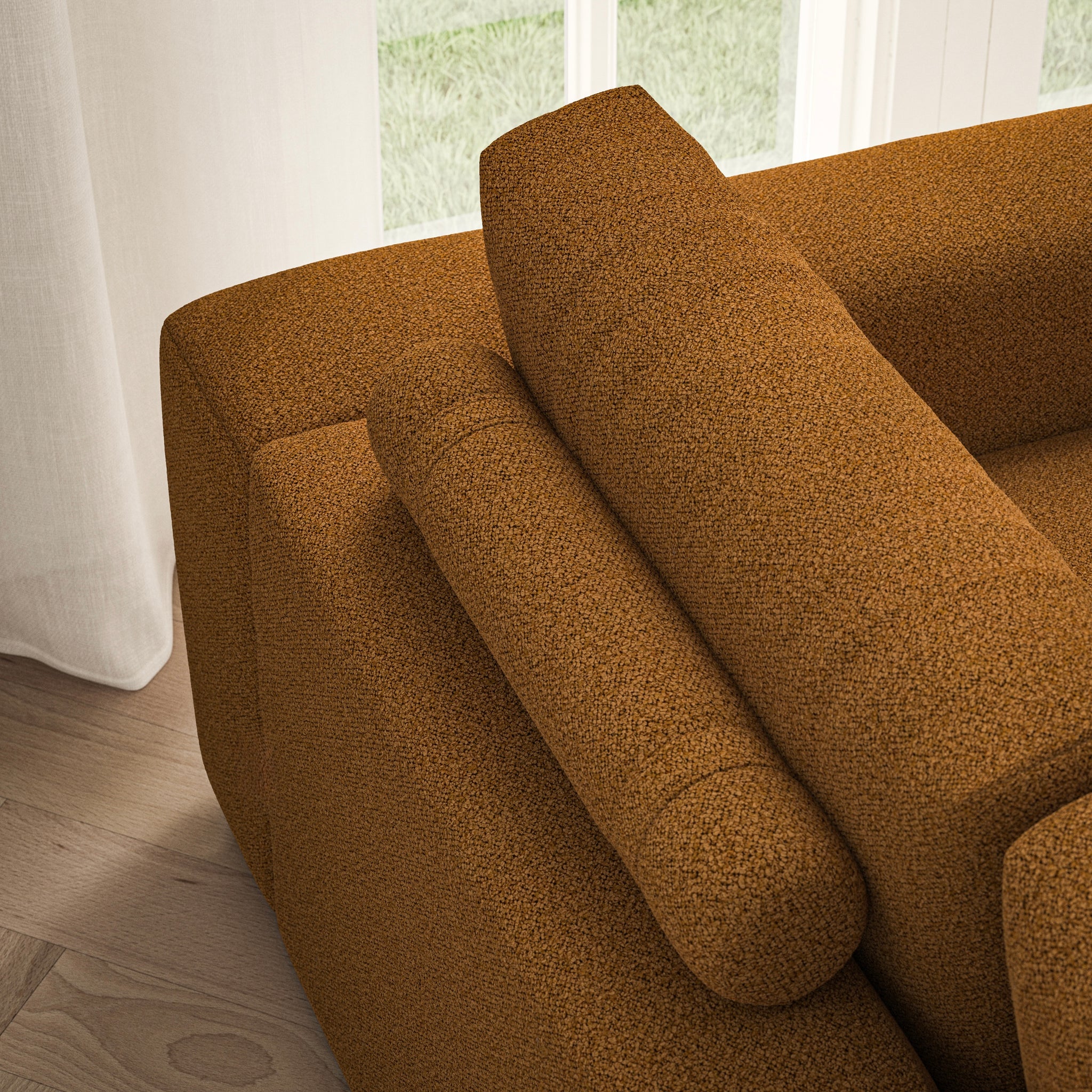 Luna Large Corner - Bouclé