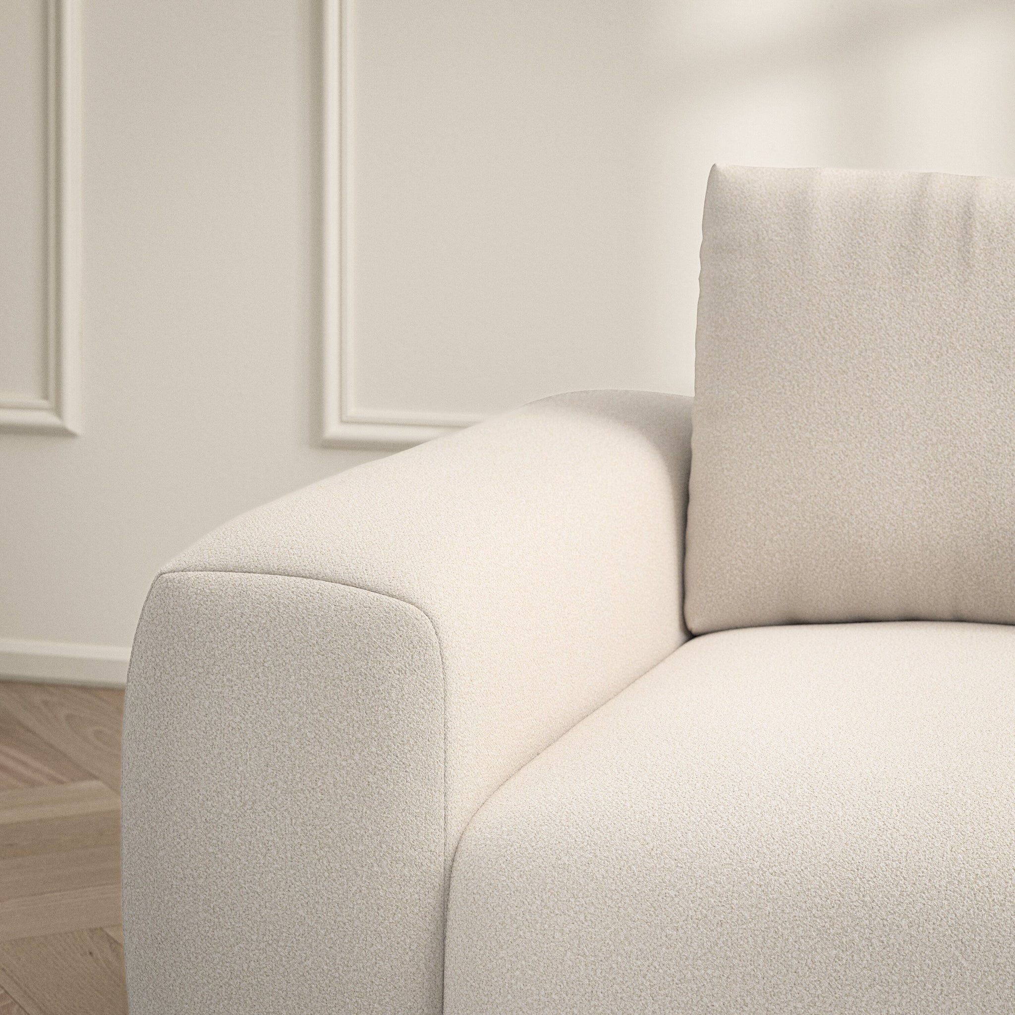 Luna Armchair - Bouclé