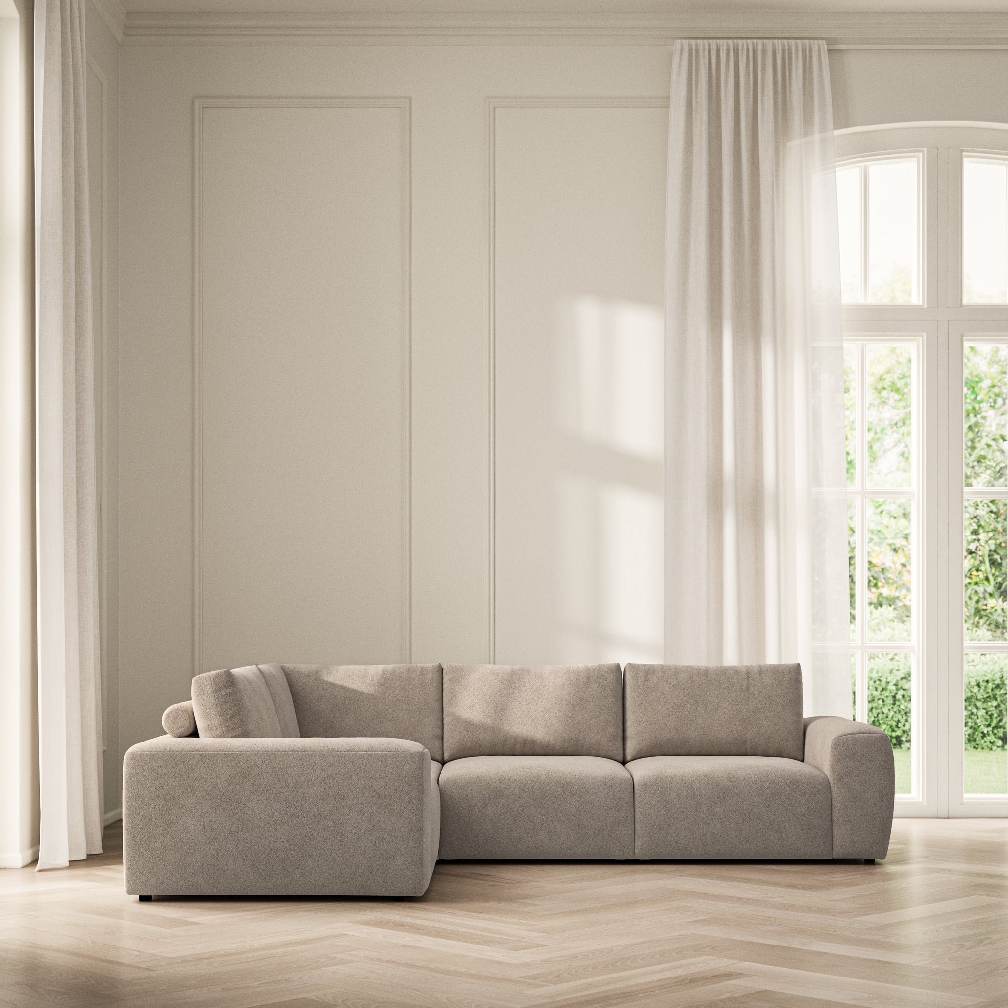Luna Medium Corner - Soft Bouclé