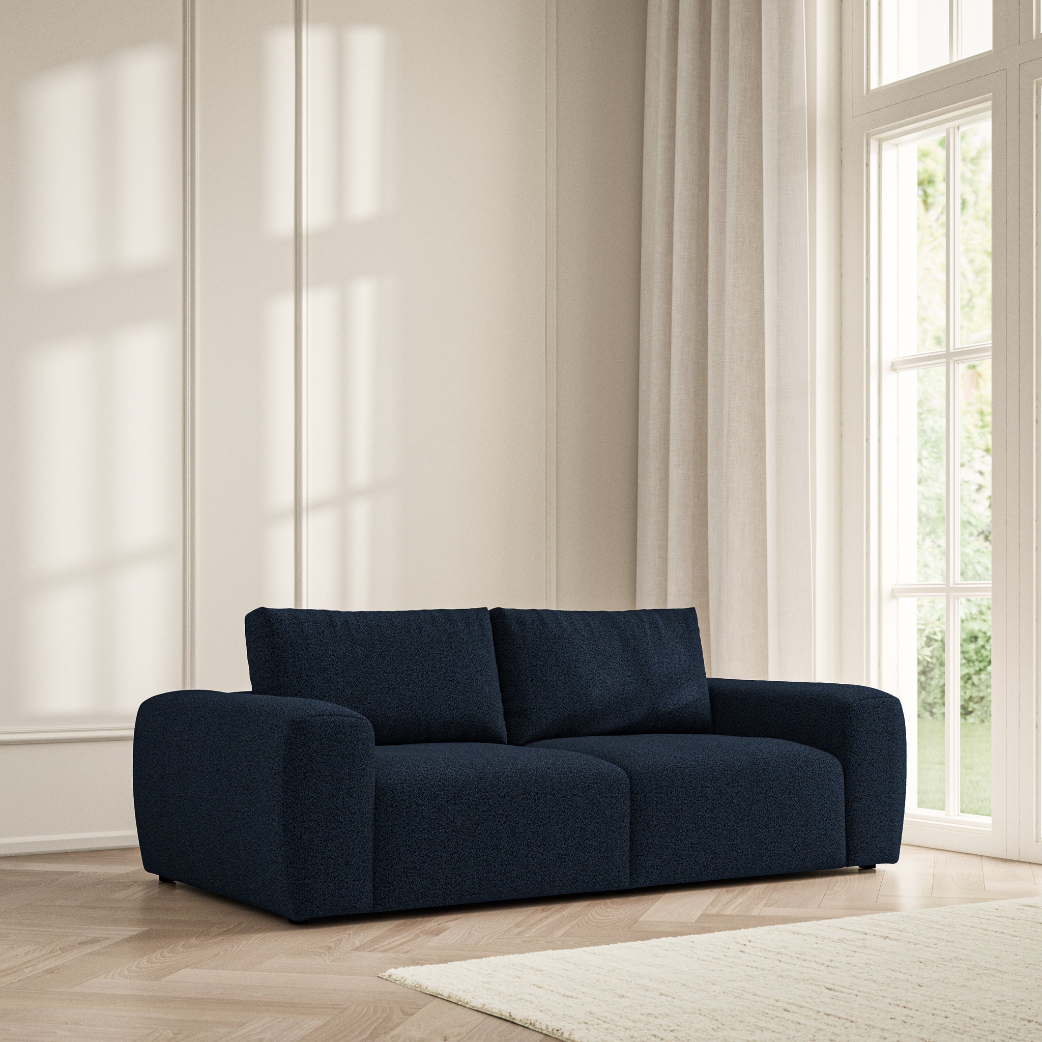 Luna Medium Sofa - Bouclé
