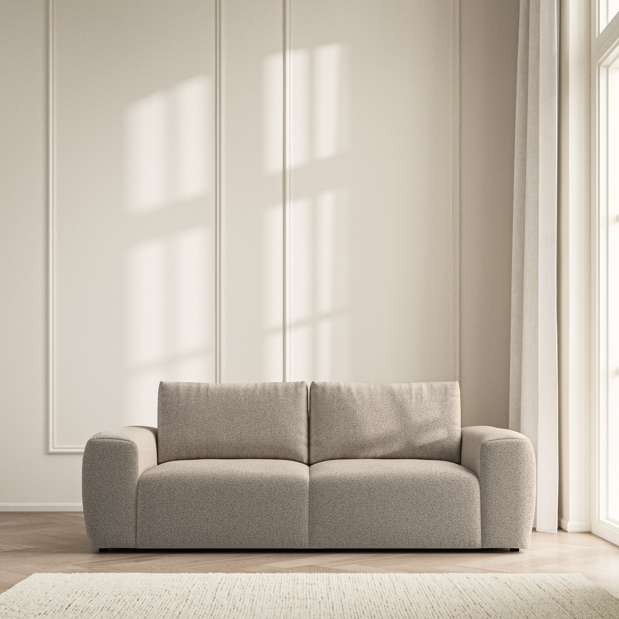 Luna Medium Sofa - Bouclé