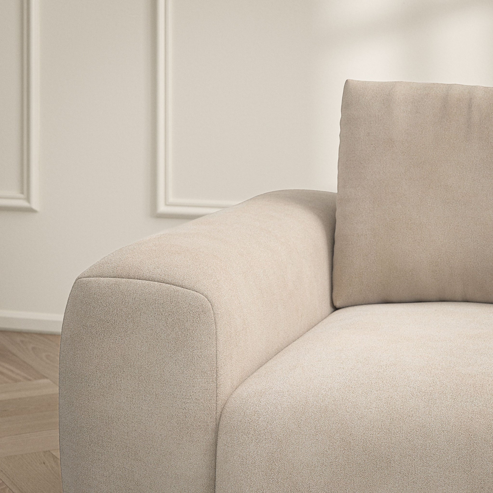 Luna Armchair - Soft Bouclé