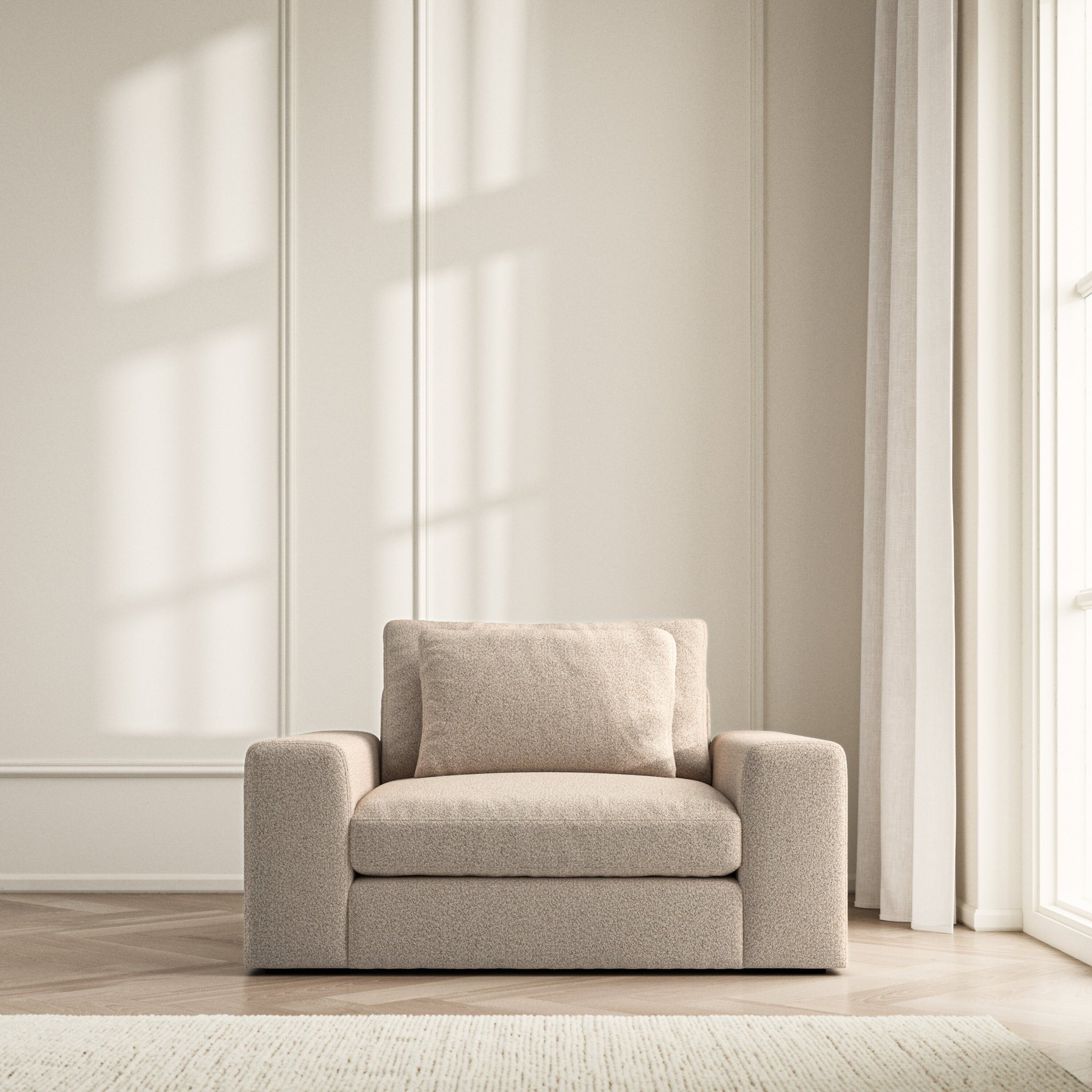 Lusso Armchair - Bouclé