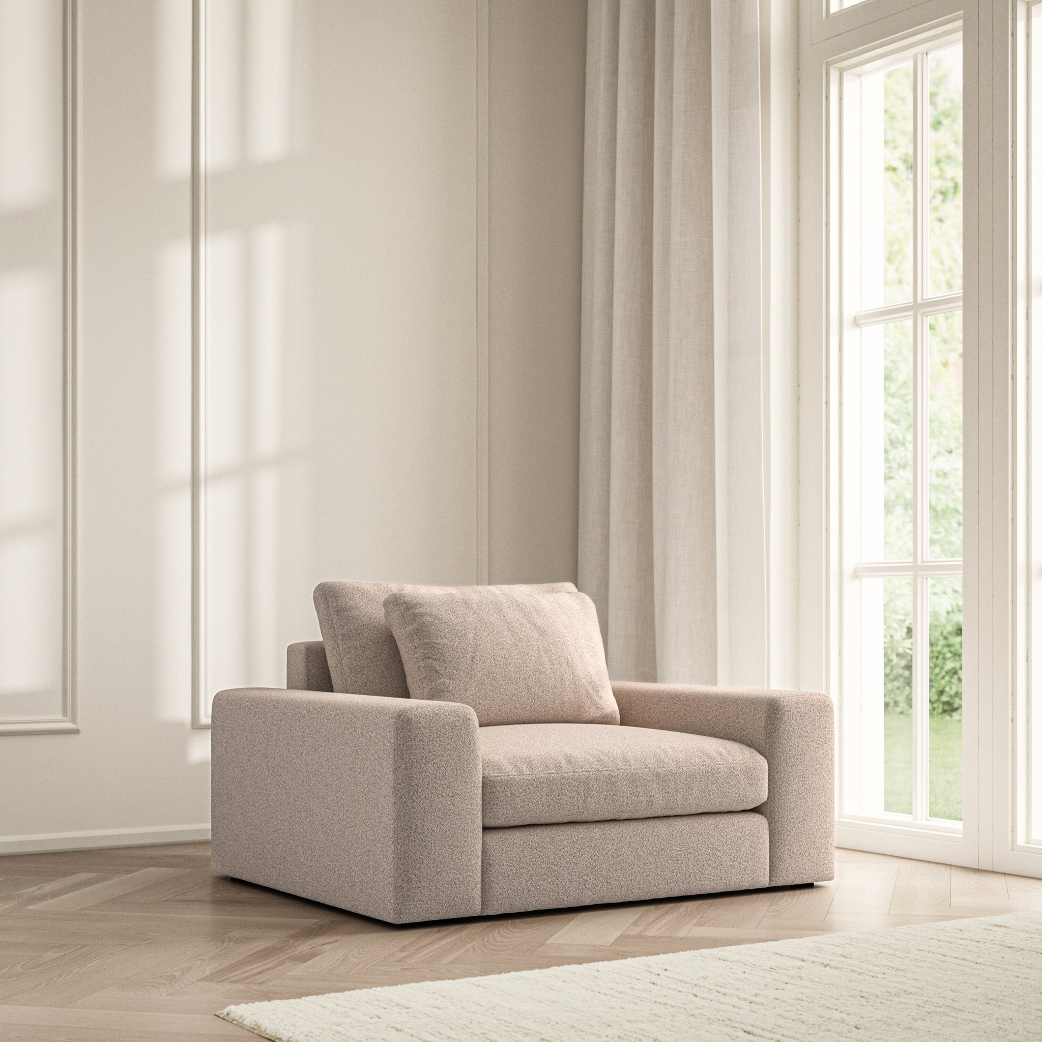 Lusso Armchair - Bouclé