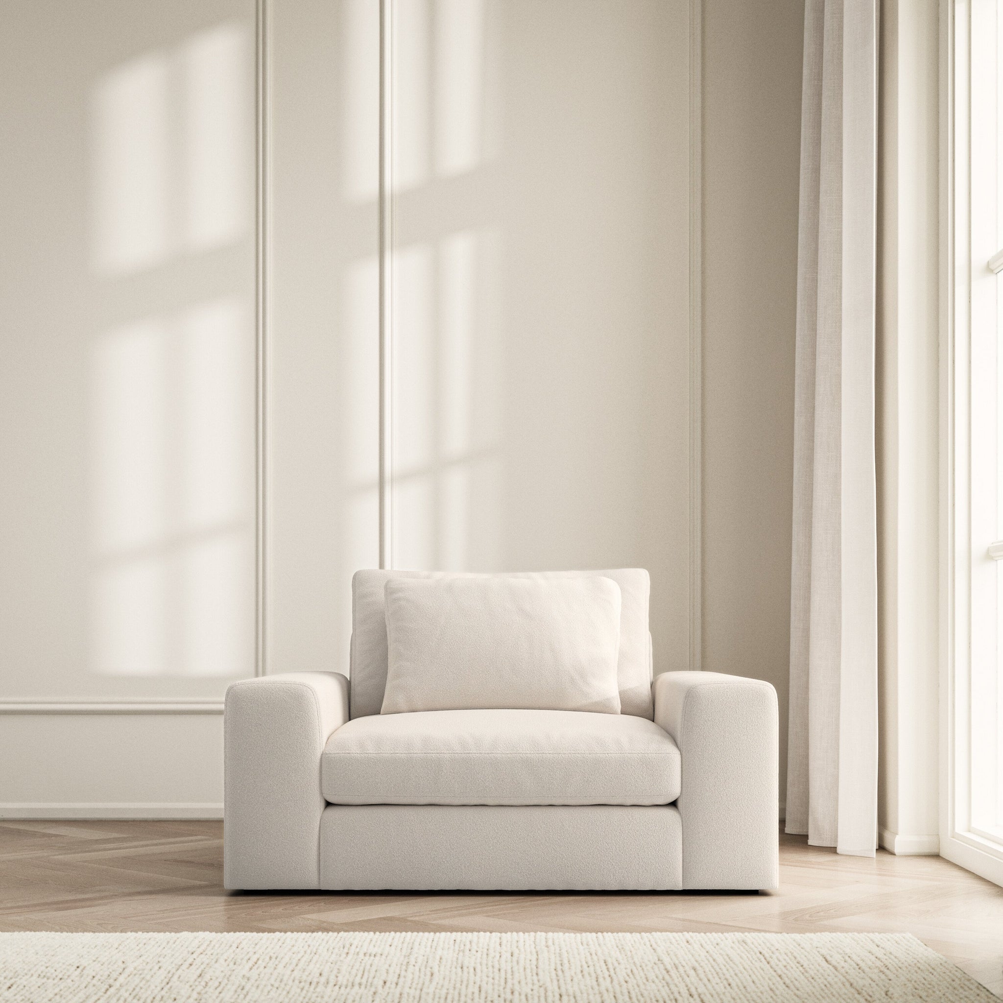 Lusso Armchair - Bouclé