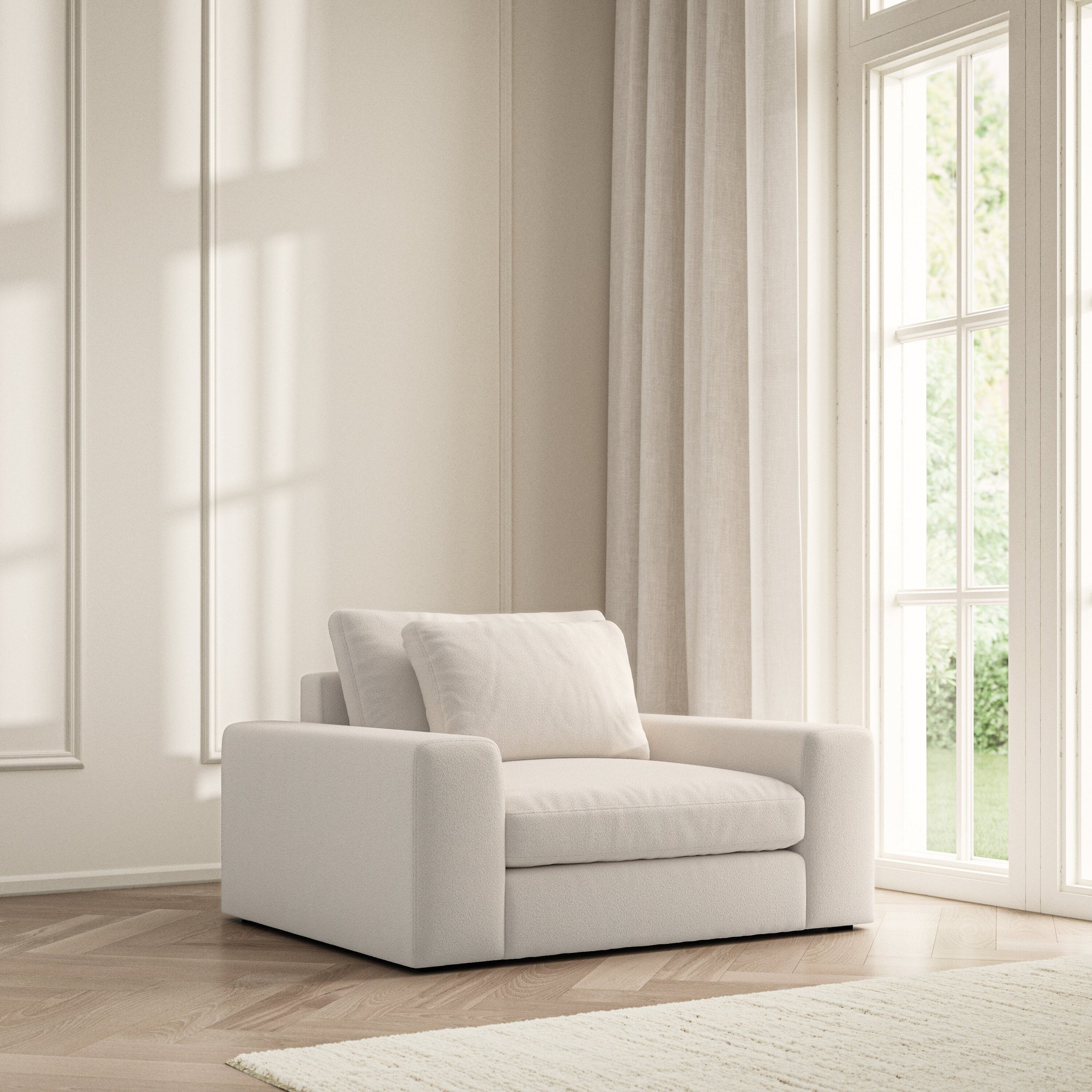 Lusso Armchair - Bouclé